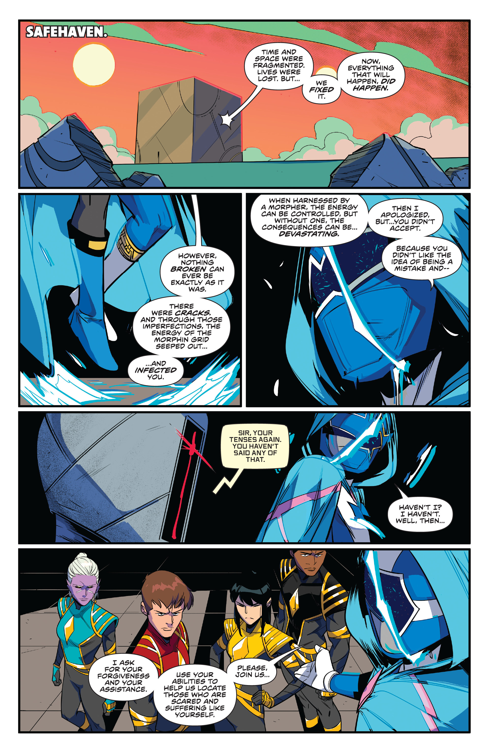 Read online Mighty Morphin Power Rangers comic -  Issue #42 - 6