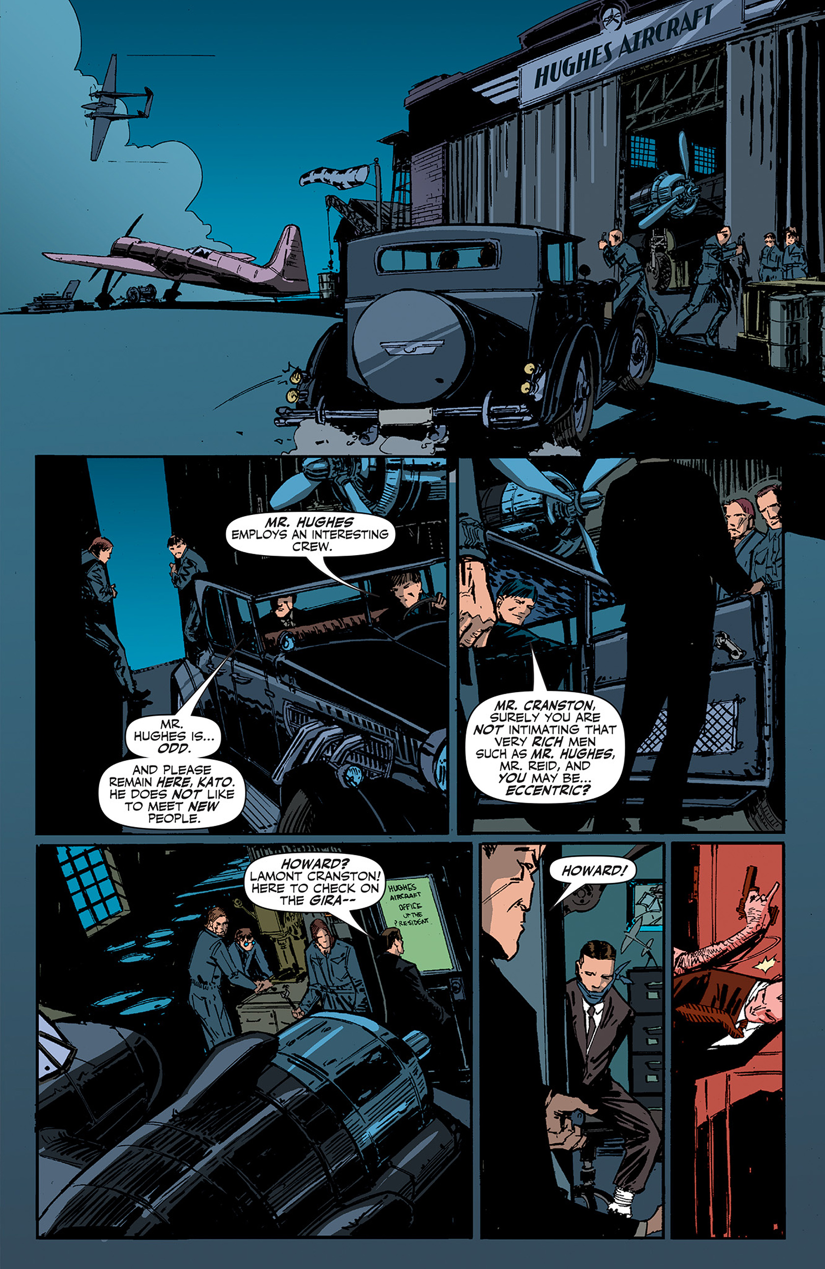 Read online The Shadow/Green Hornet: Dark Nights comic -  Issue #3 - 18