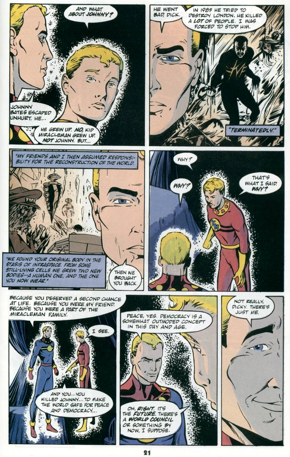 Read online Miracleman (1985) comic -  Issue #23 - 24