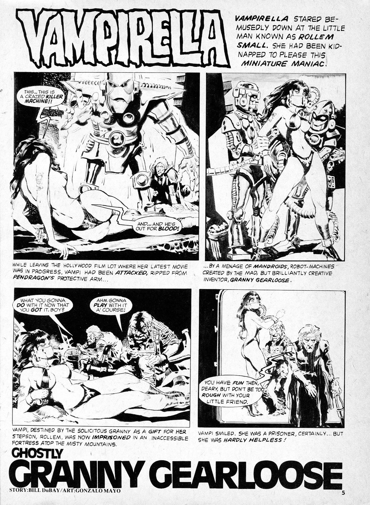 Read online Vampirella (1969) comic -  Issue #70 - 5