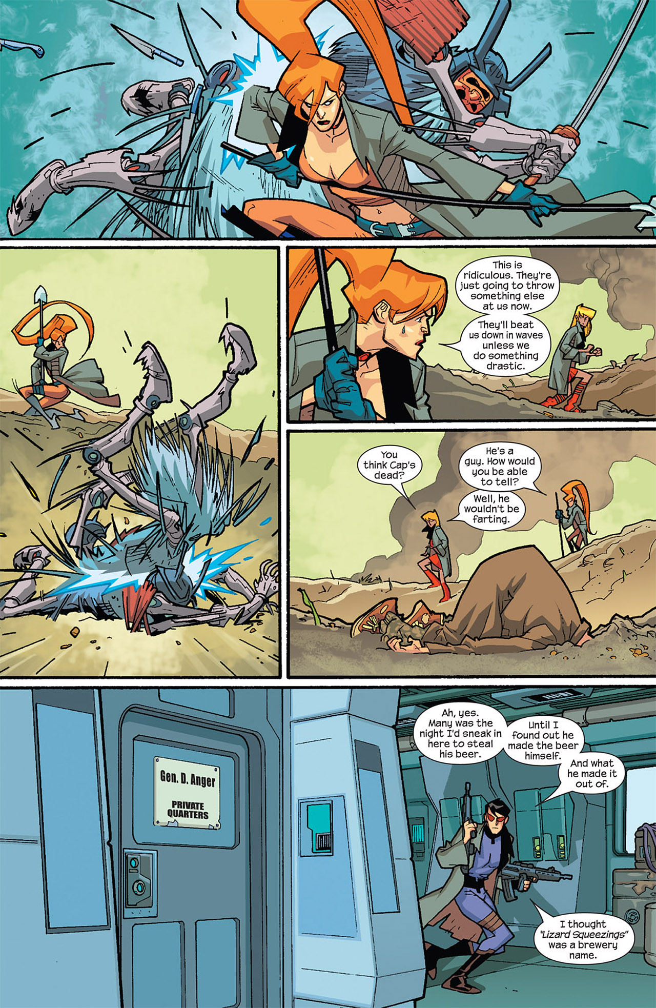 Read online Nextwave: Agents Of H.A.T.E. comic -  Issue #6 - 19