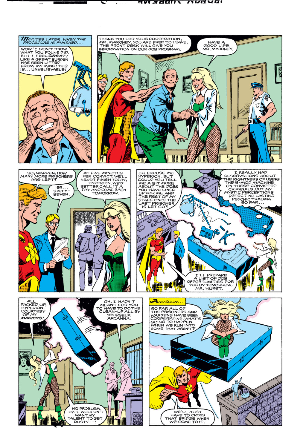 Read online Squadron Supreme (1985) comic -  Issue #5 - 6