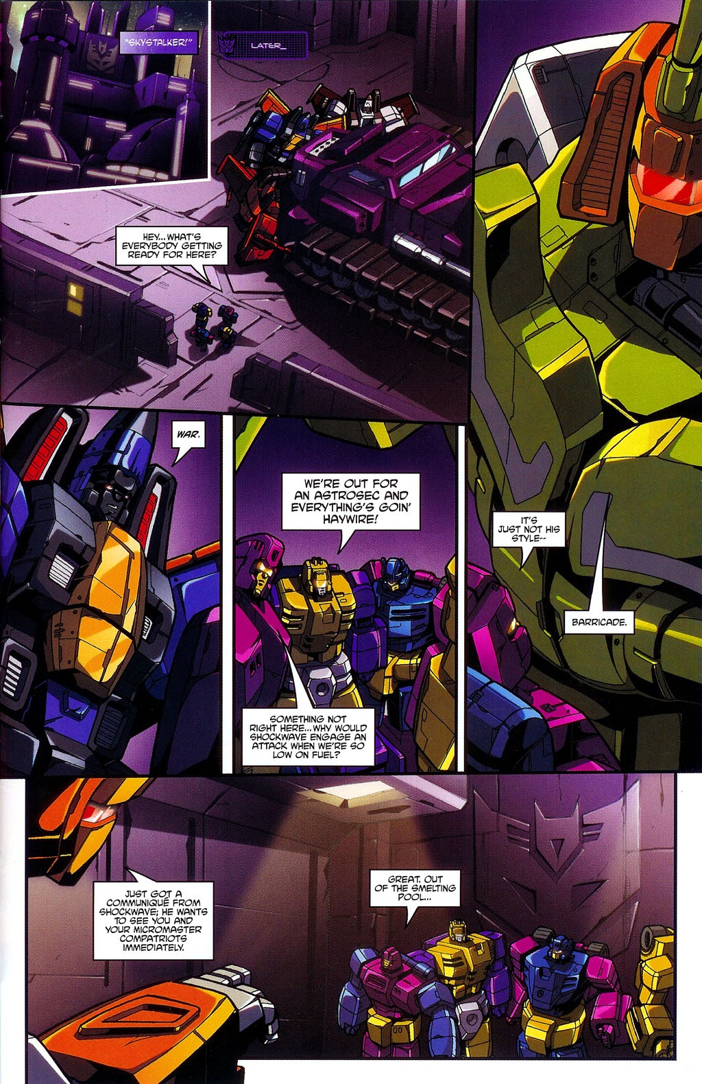 Read online Transformers: Micromasters comic -  Issue #3 - 23