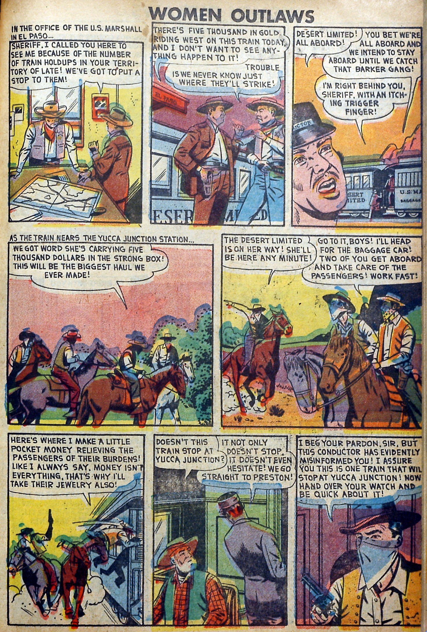 Read online Women Outlaws comic -  Issue #5 - 24