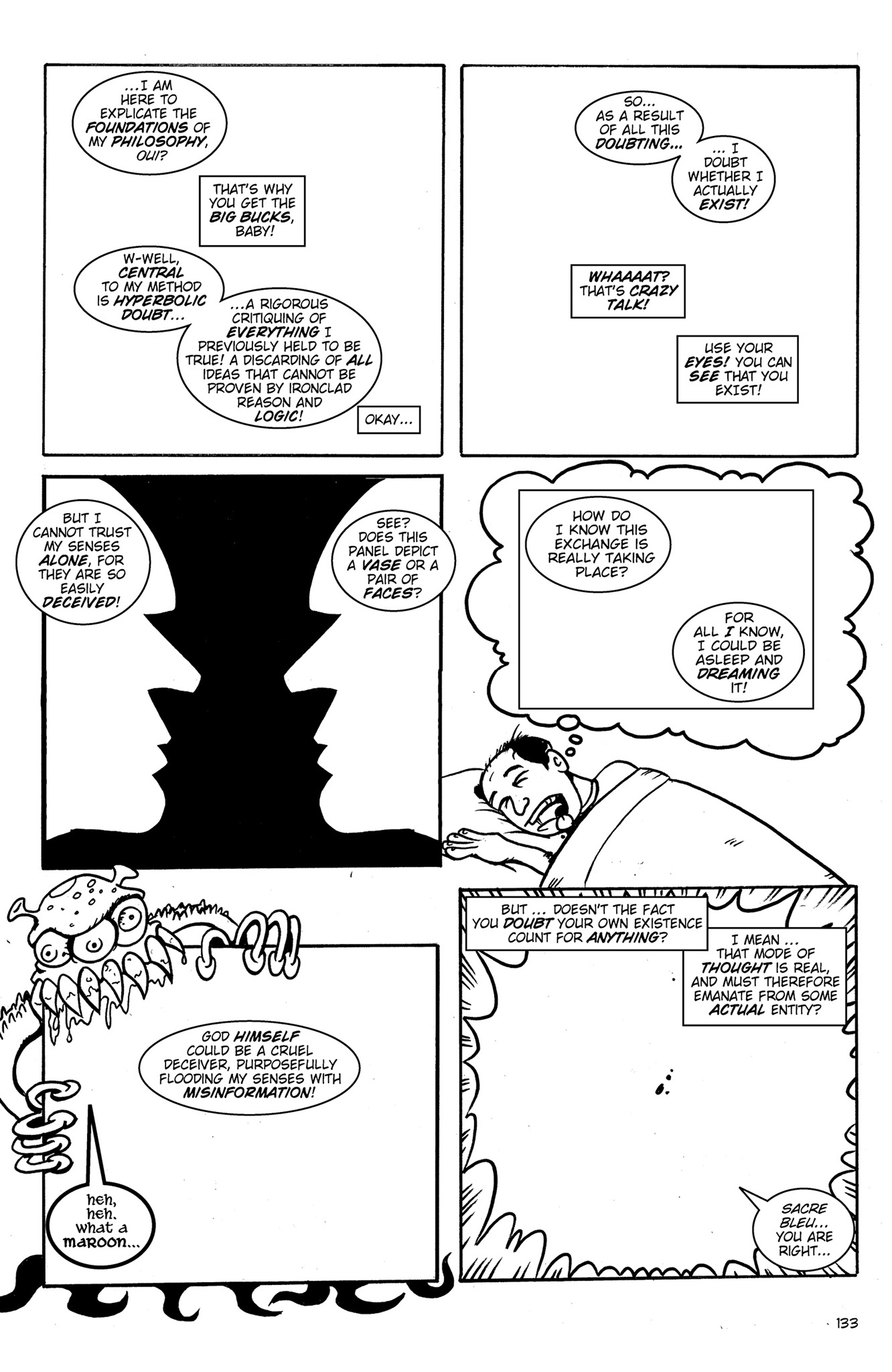 Read online Action Philosophers! comic -  Issue #Action Philosophers! TPB (Part 1) - 132