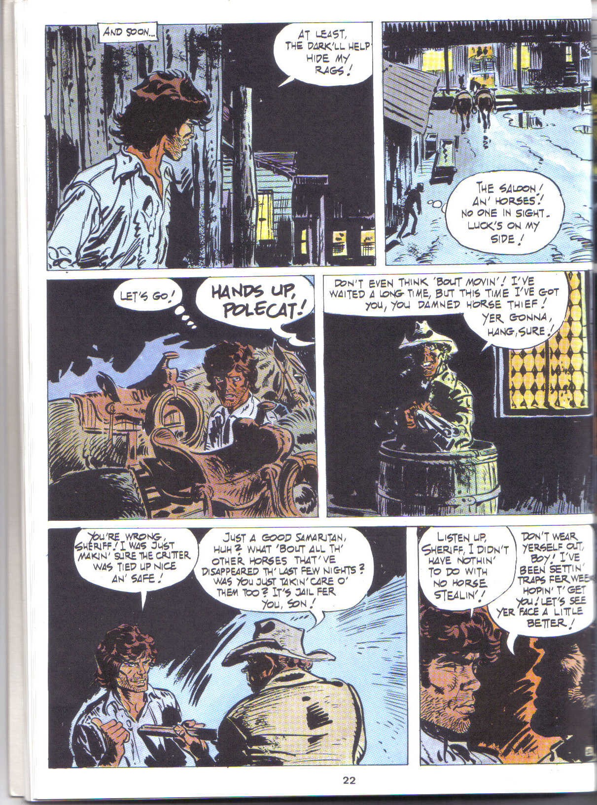 Read online Young Blueberry comic -  Issue # TPB 2 - 23