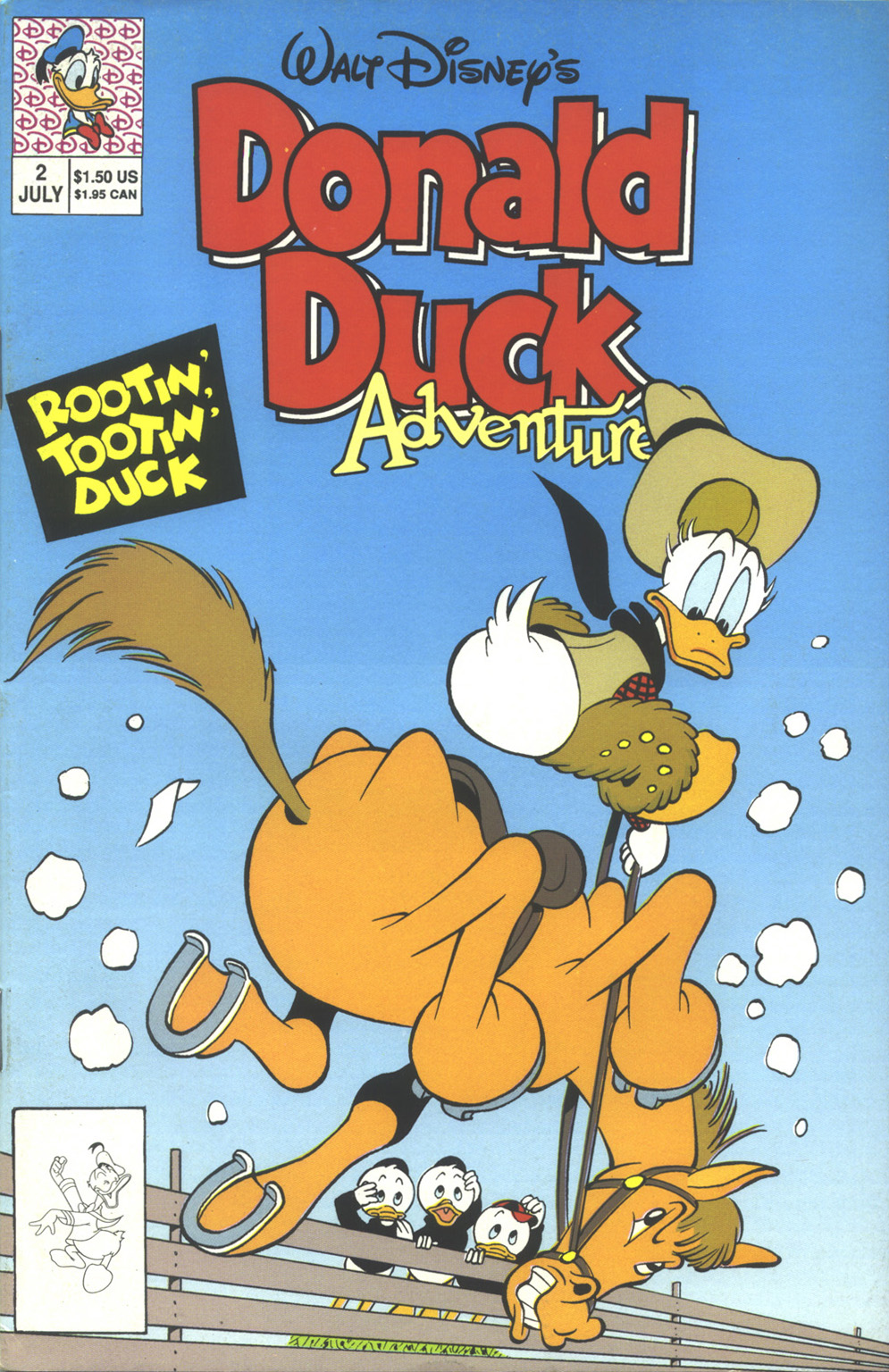 Read online Donald Duck Adventures comic -  Issue #2 - 1