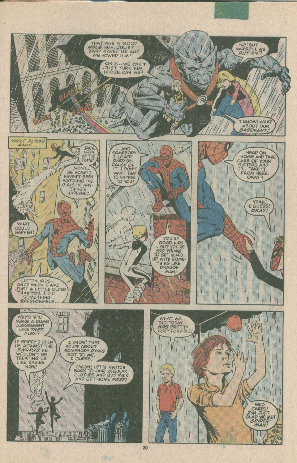 Read online Power Pack (1984) comic -  Issue #6 - 22