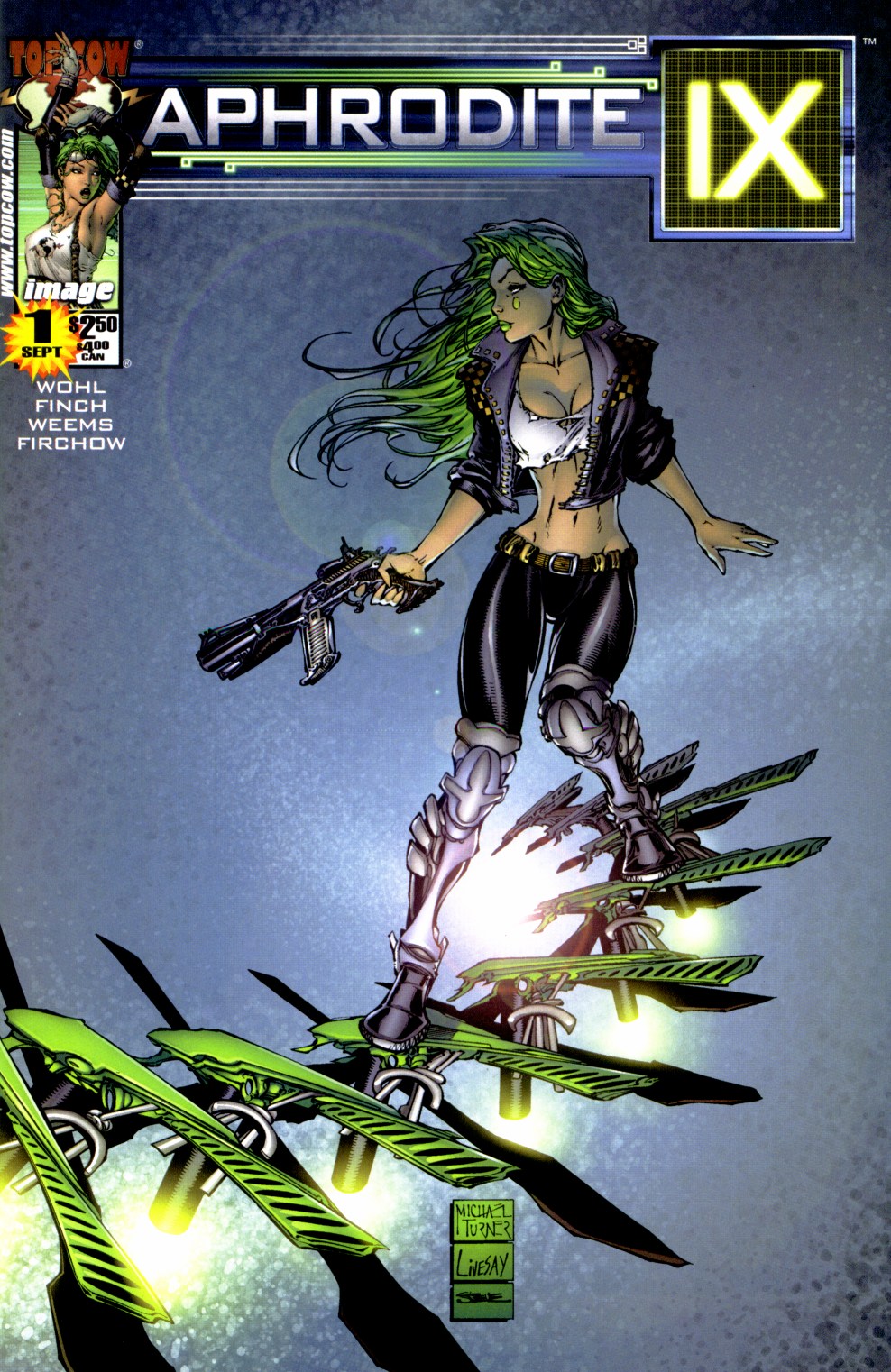 Read online Aphrodite IX (2000) comic -  Issue #1 - 1