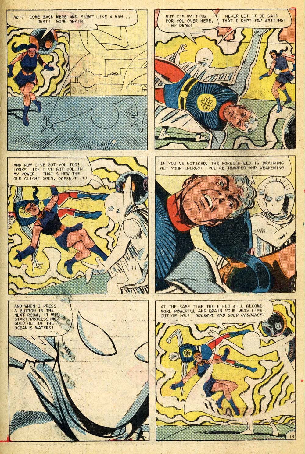 Read online Captain Atom (1965) comic -  Issue #86 - 15