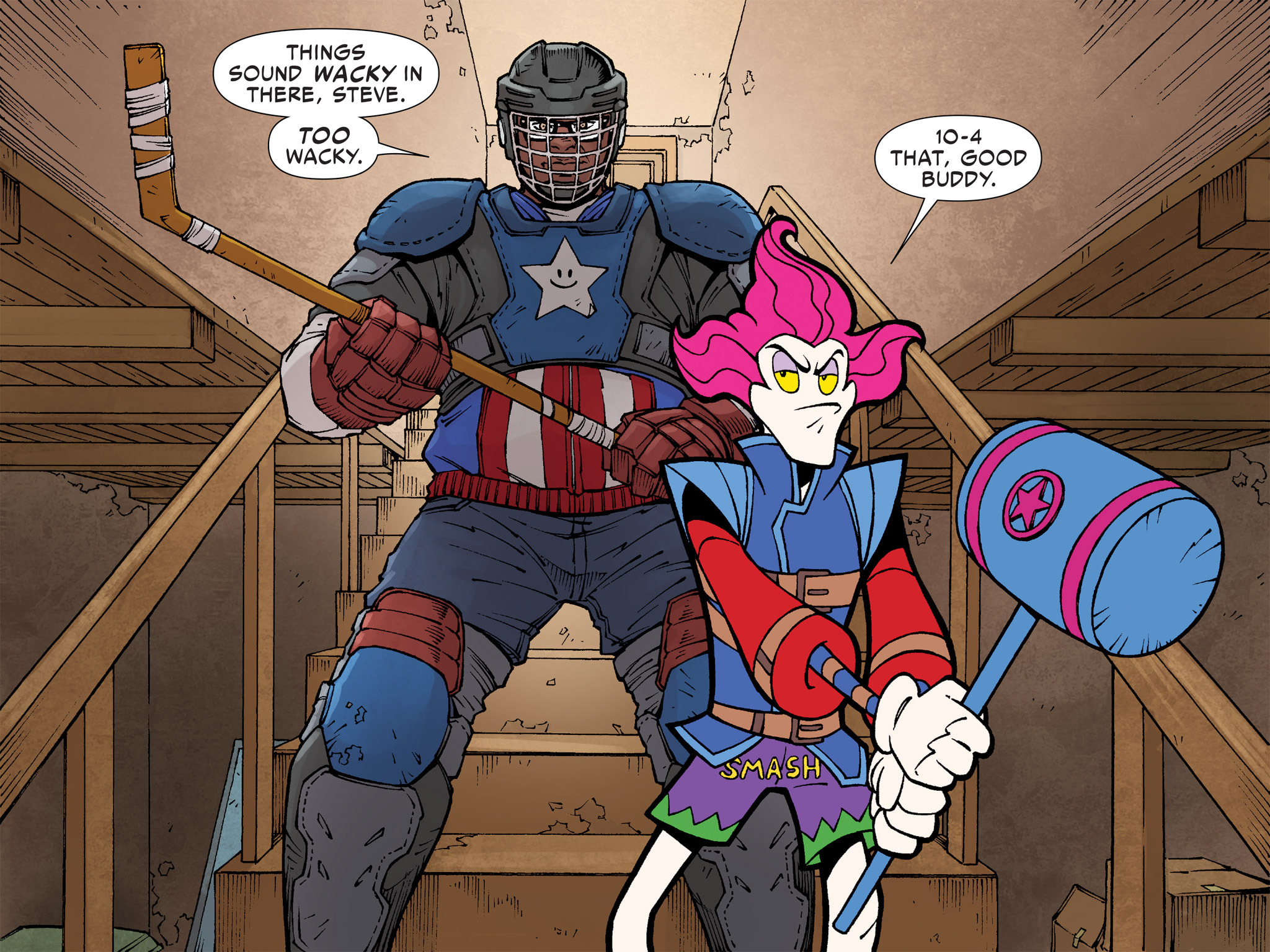 Read online Slapstick Infinite Comic comic -  Issue #4 - 28