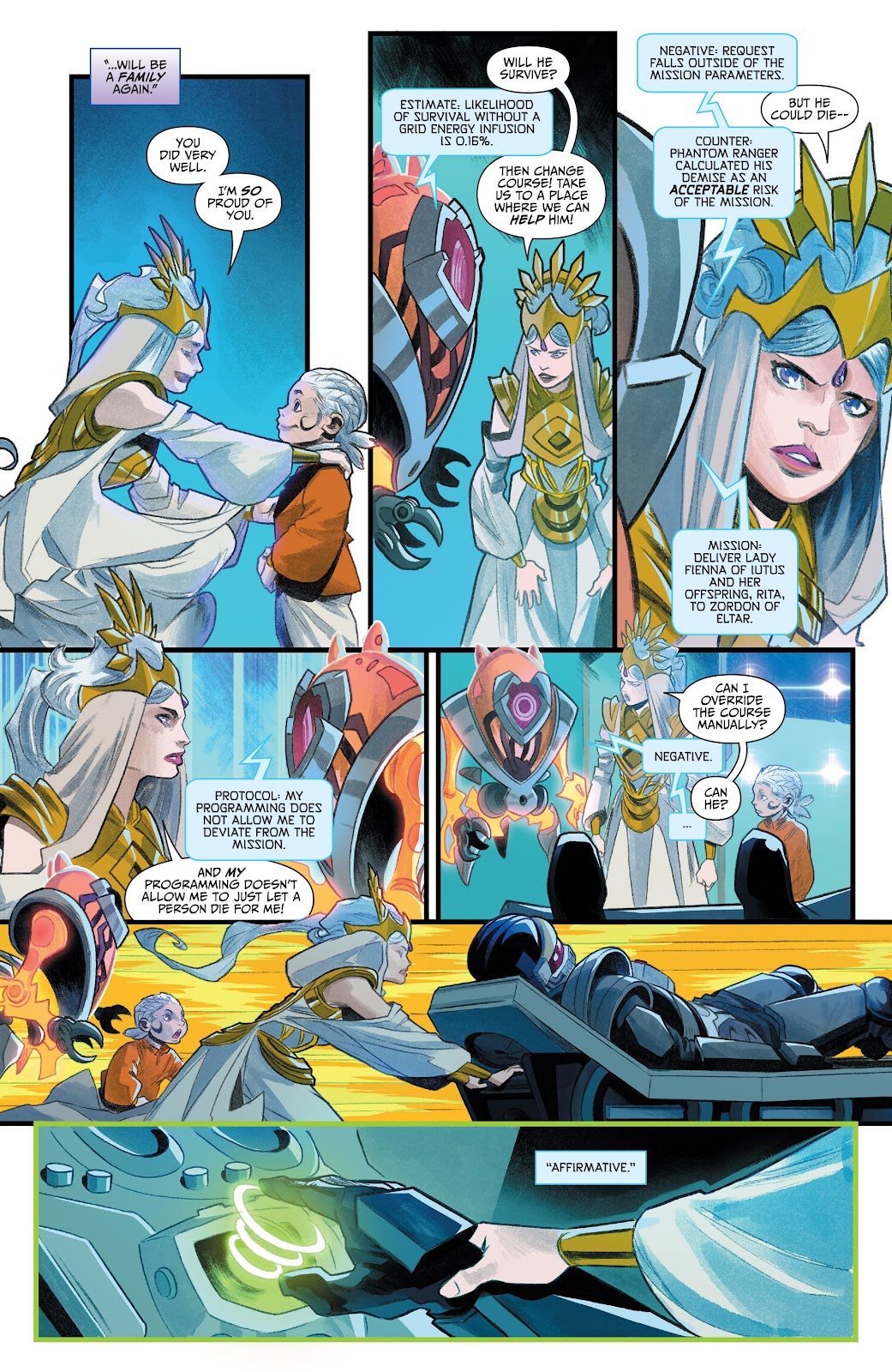 Power Rangers Unlimited: Heir to Darkness issue Edge of Darkness - Page 22
