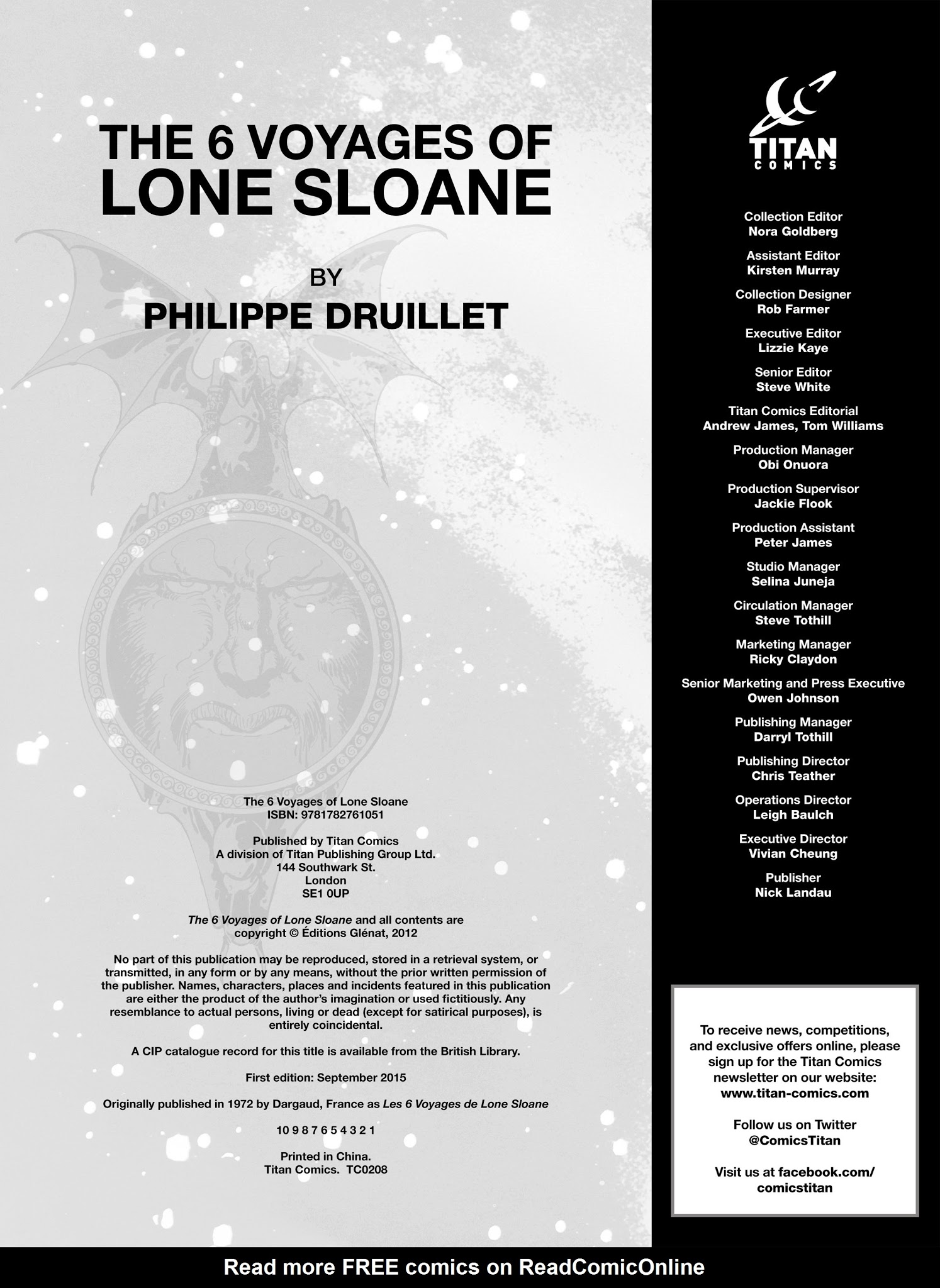 Read online Lone Sloane comic -  Issue # TPB 1 - 3