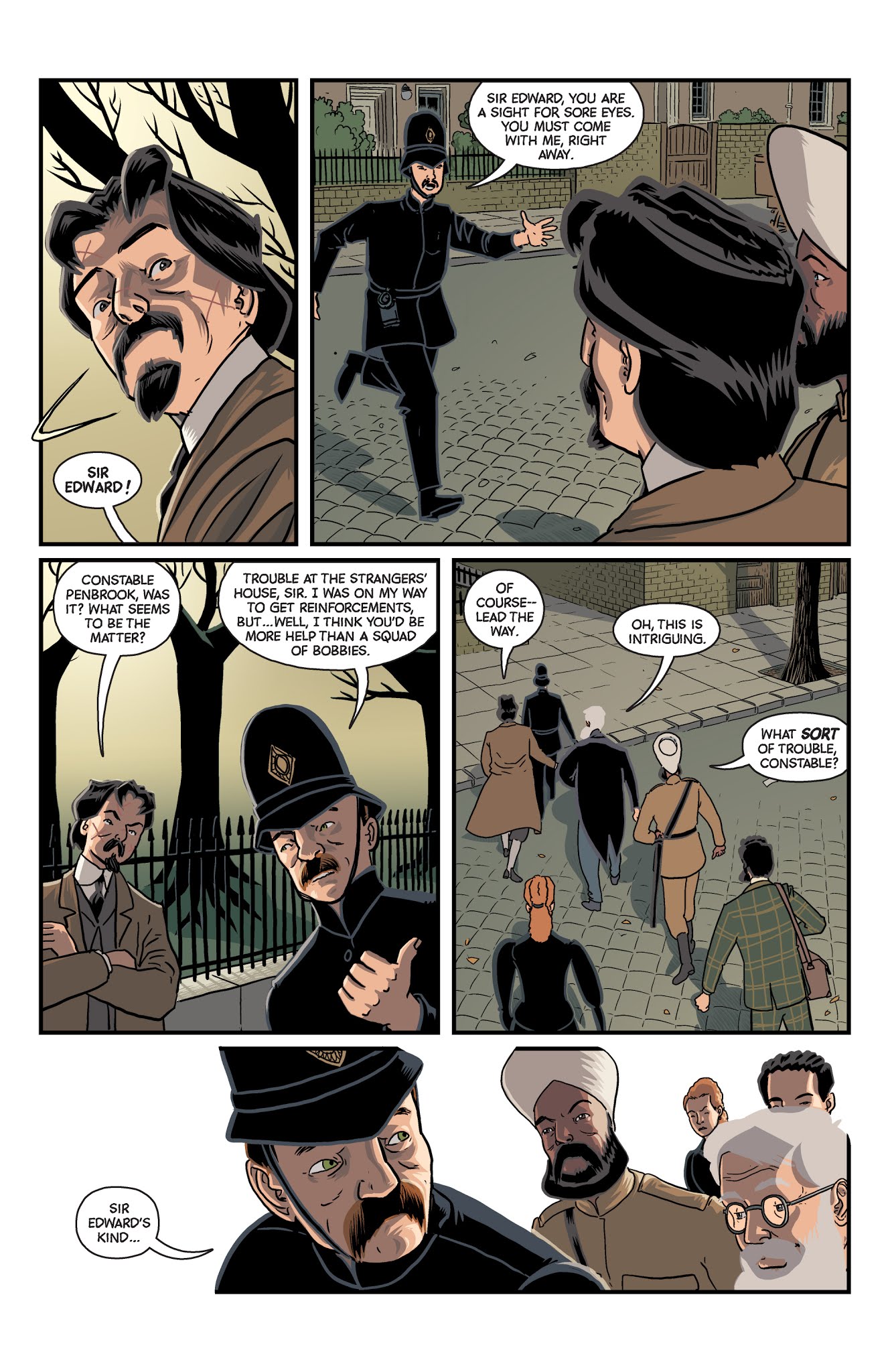 Read online Witchfinder: The Gates of Heaven comic -  Issue #3 - 19