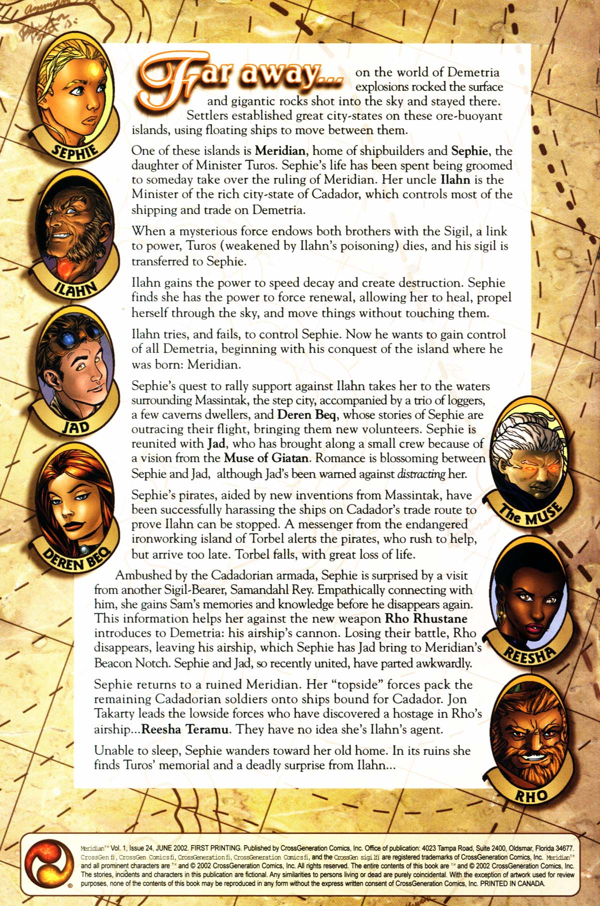 Read online Meridian comic -  Issue #24 - 2