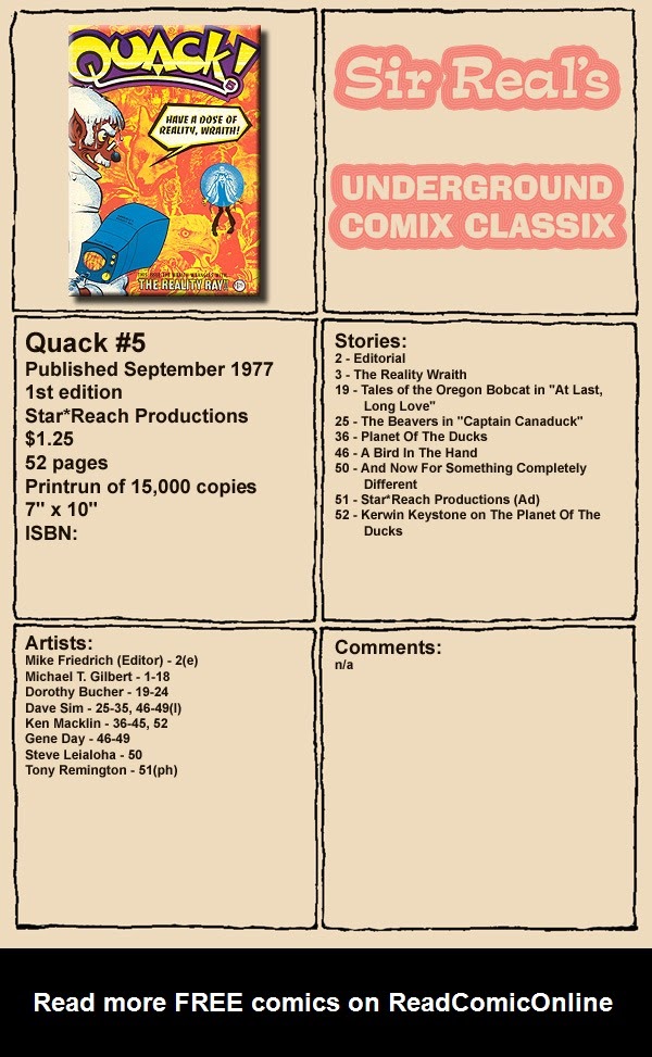 Read online Quack comic -  Issue #5 - 53