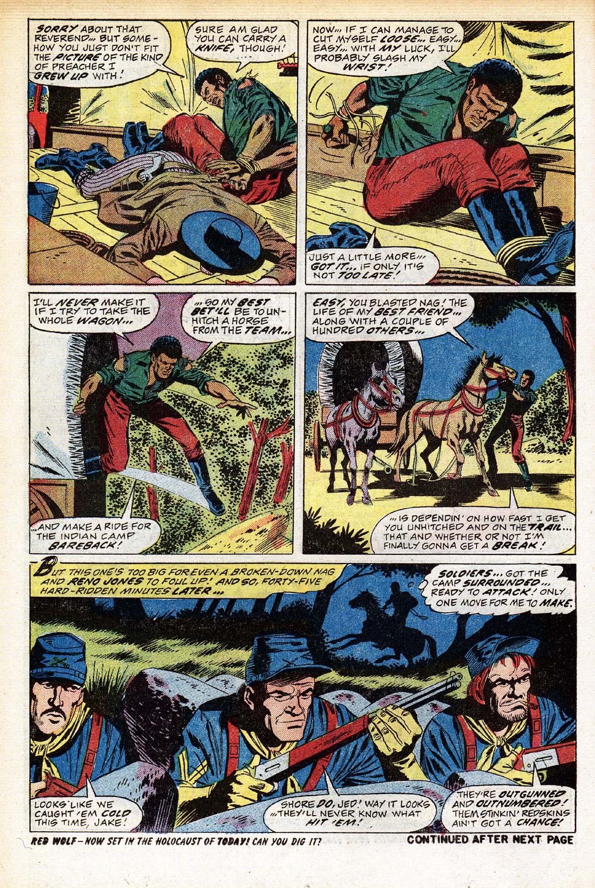 Read online Gunhawks comic -  Issue #5 - 14