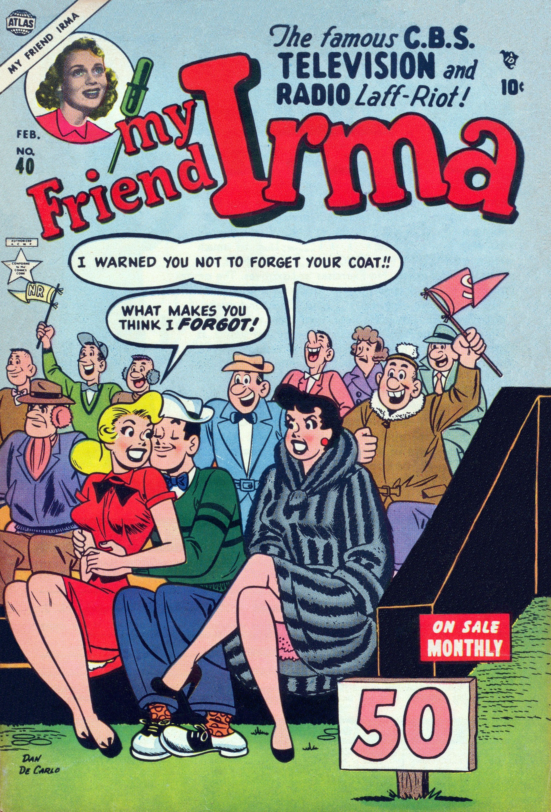Read online My Friend Irma comic -  Issue #40 - 1