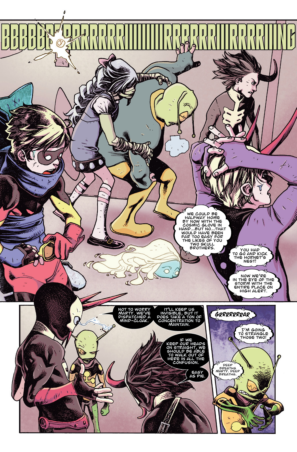 Read online Gladstone's School for World Conquerors (2013) comic -  Issue #4 - 21