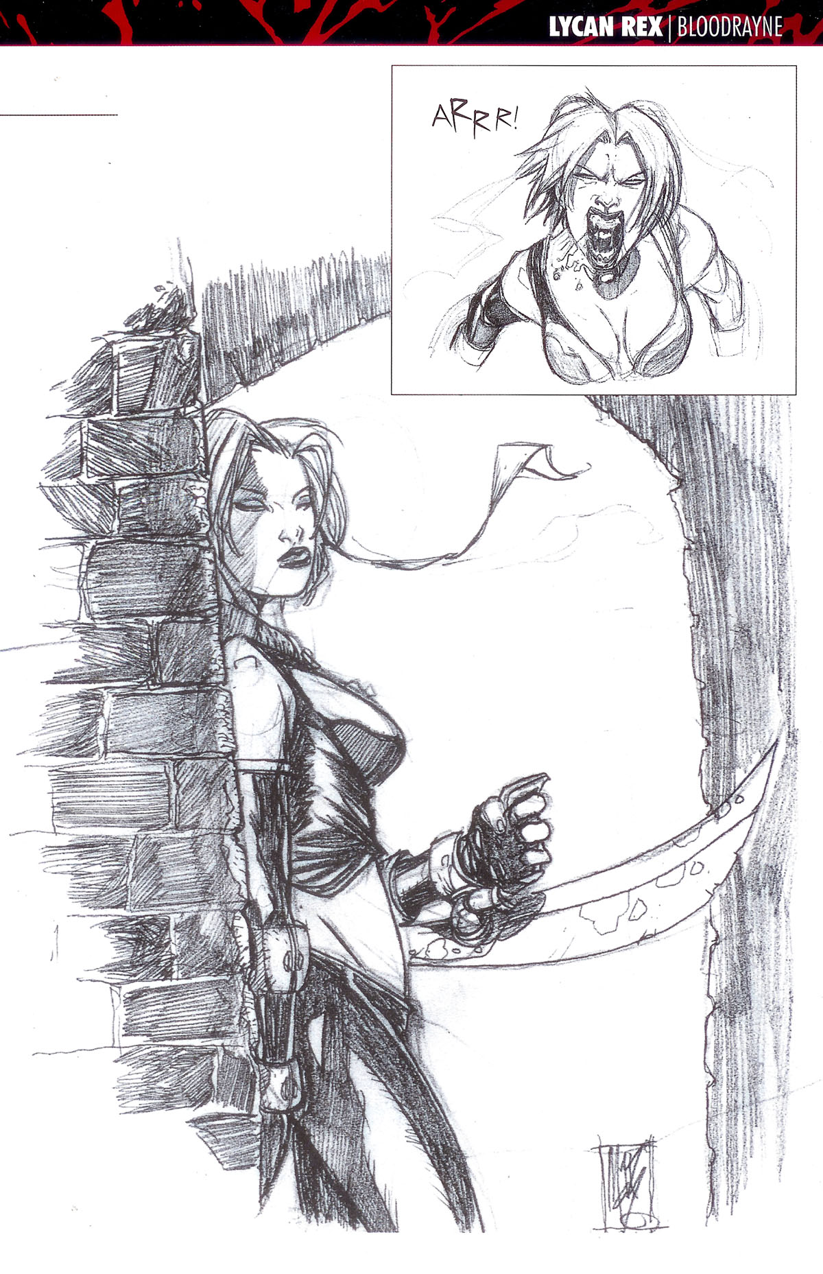 Read online BloodRayne: Raw comic -  Issue # Full - 8