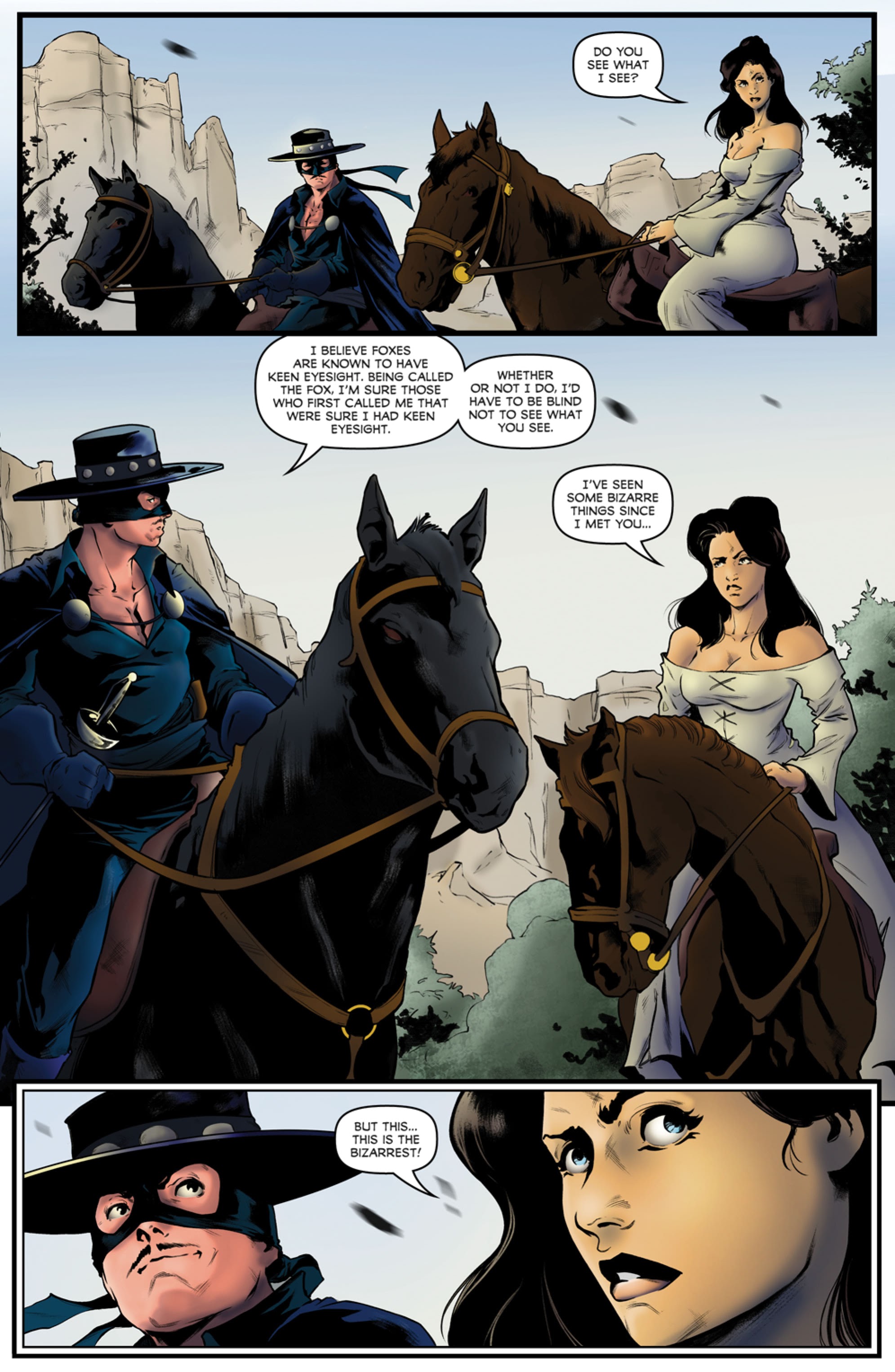 Read online Zorro Flights comic -  Issue #1 - 3