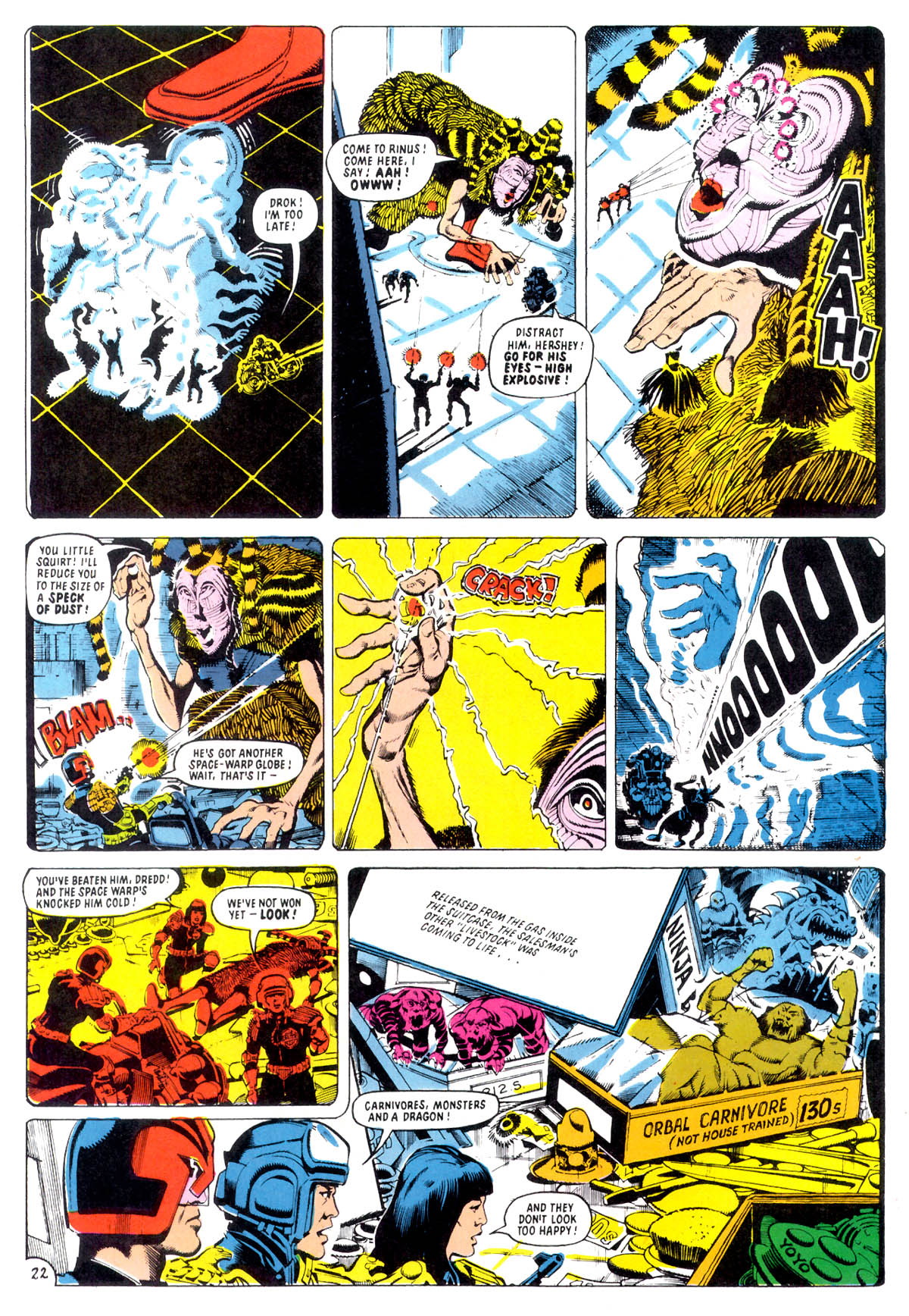 Read online Judge Dredd: The Judge Child Quest comic -  Issue # _TPB - 110