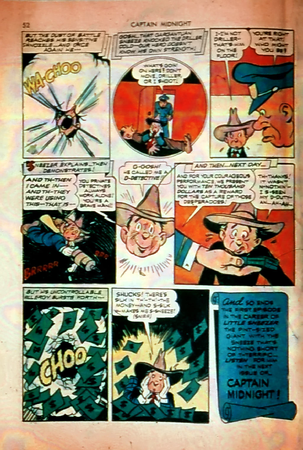 Read online Captain Midnight (1942) comic -  Issue #1 - 52