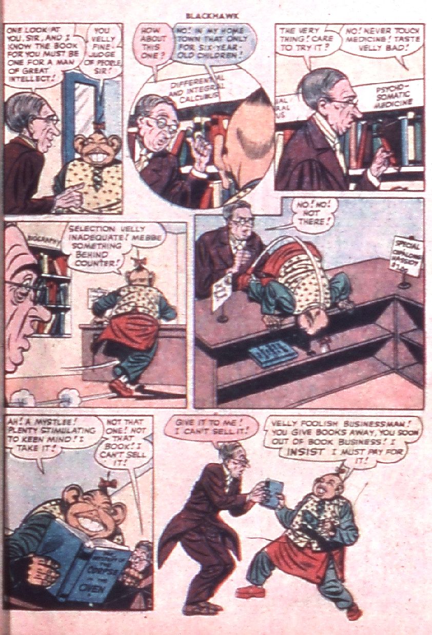 Read online Blackhawk (1957) comic -  Issue #22 - 27