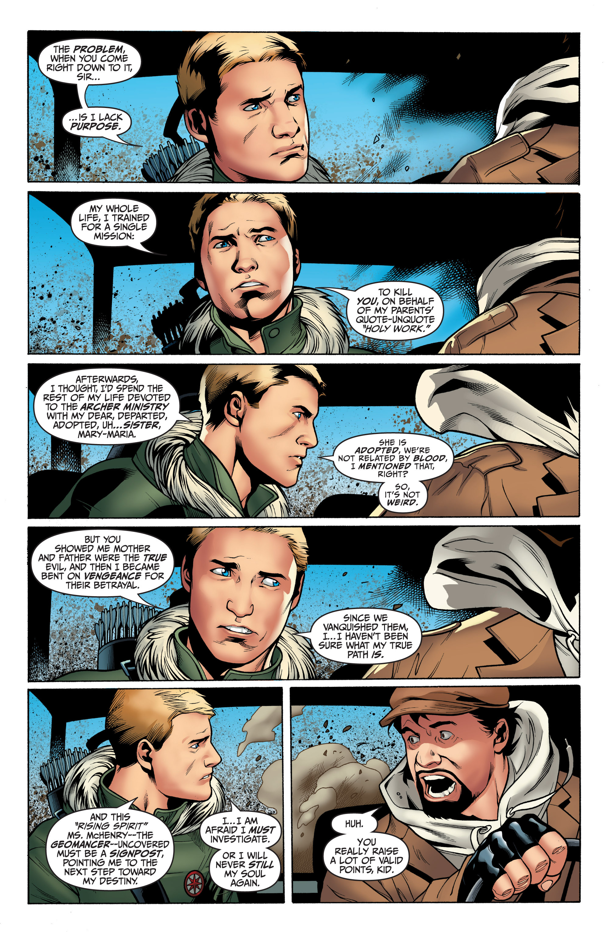 Read online Archer and Armstrong comic -  Issue #8 - 8
