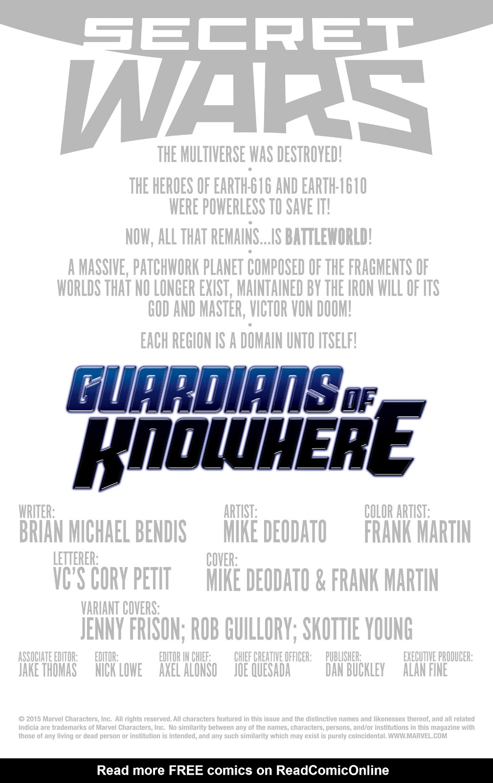 Guardians Of Knowhere issue 1 - Page 2