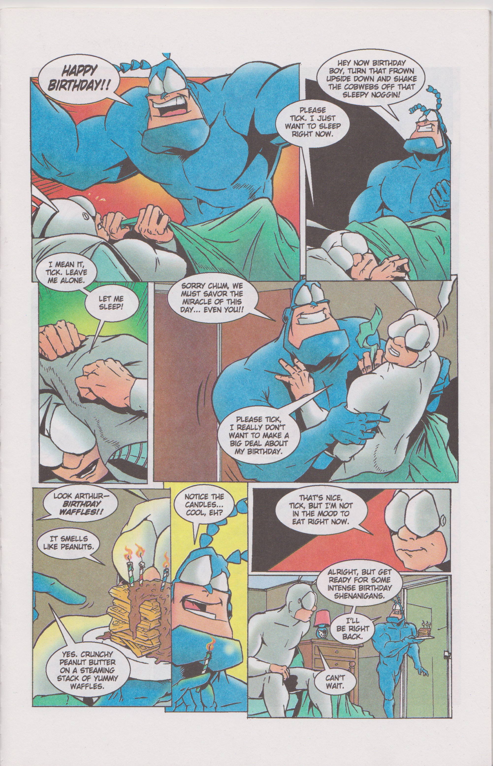 Read online The Tick Incredible Internet Comic comic -  Issue # Full - 3