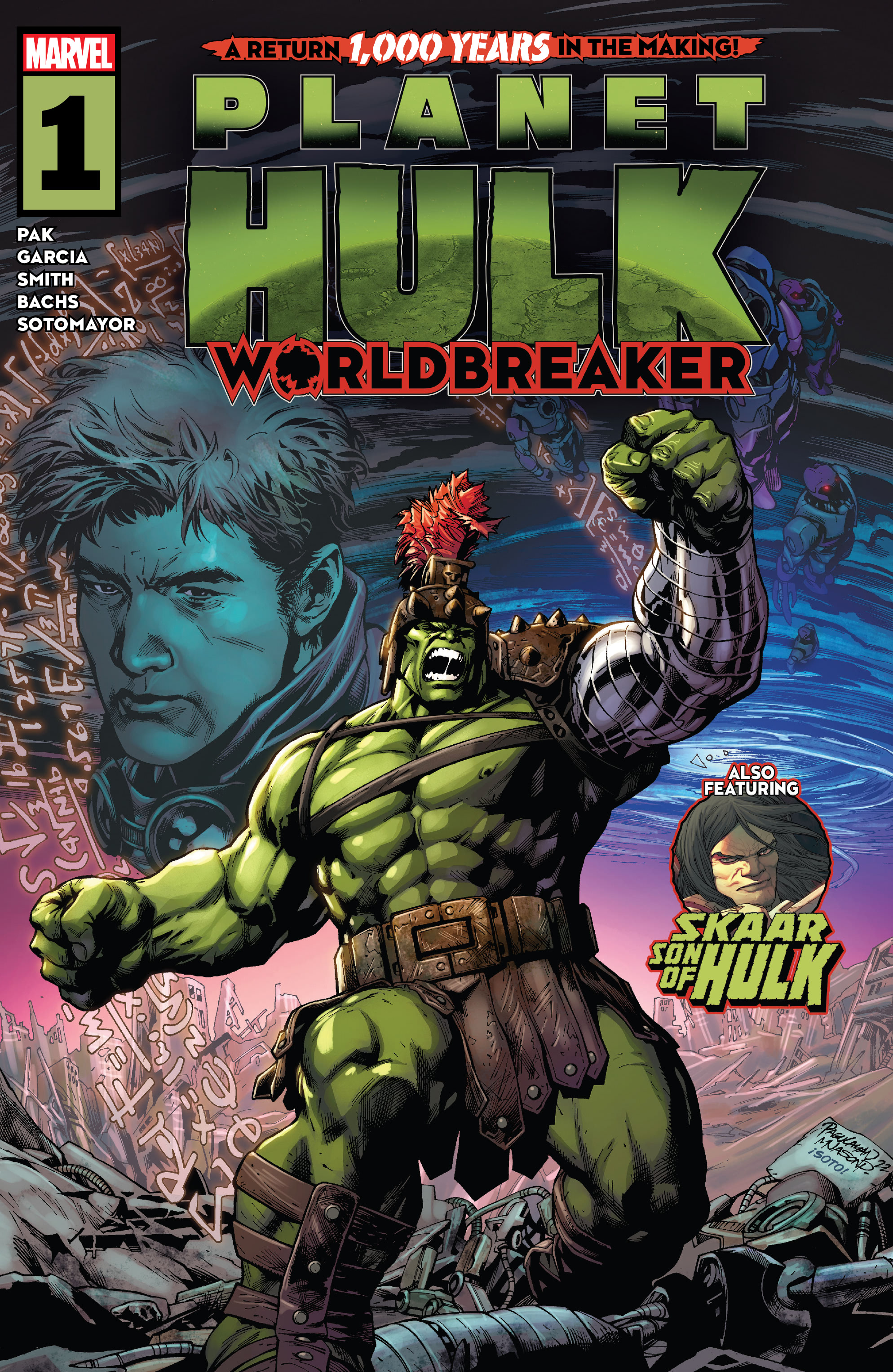 Read online Planet Hulk Worldbreaker comic -  Issue #1 - 1