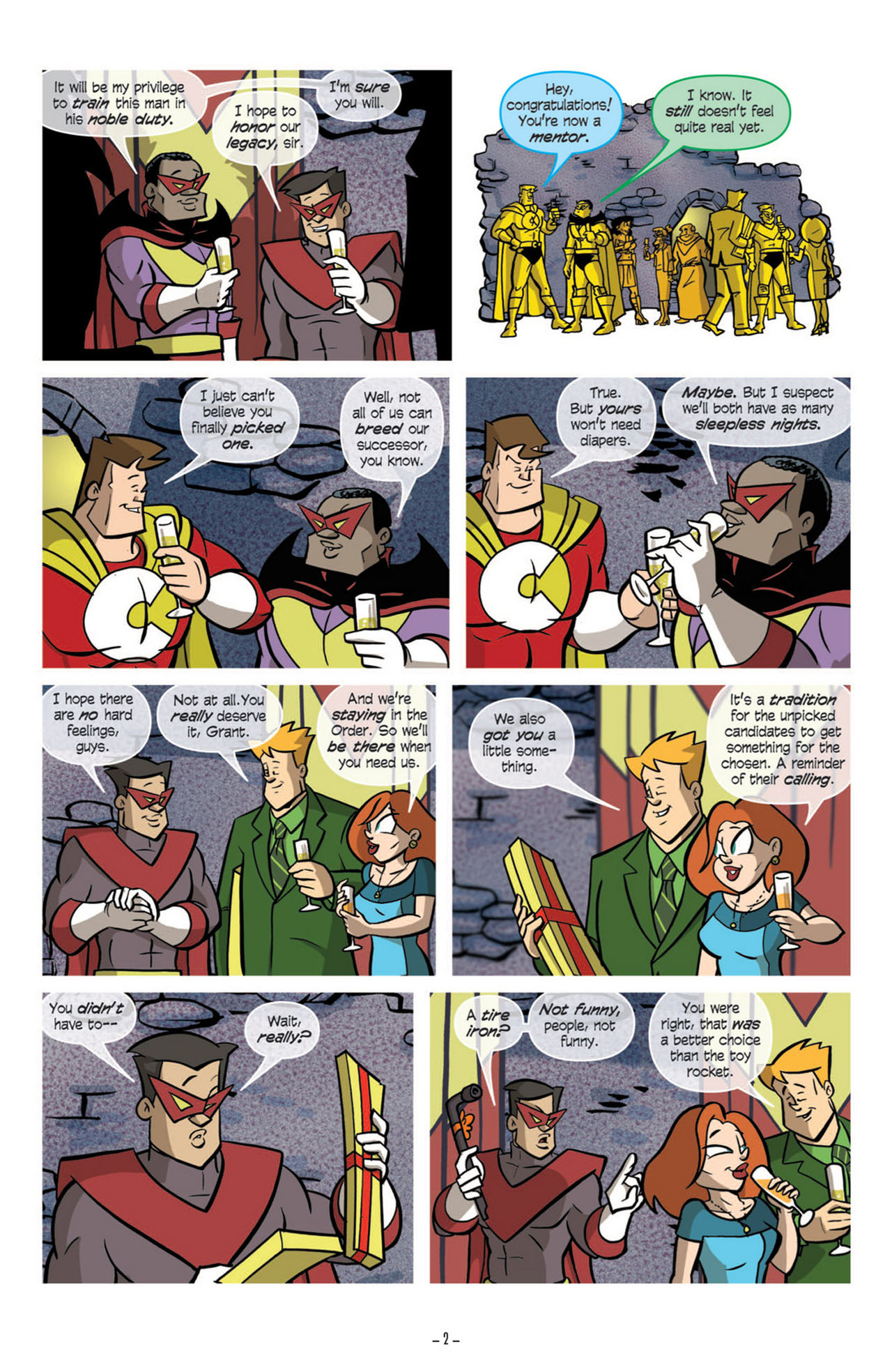 Read online Love and Capes: What to Expect comic -  Issue #6 - 4