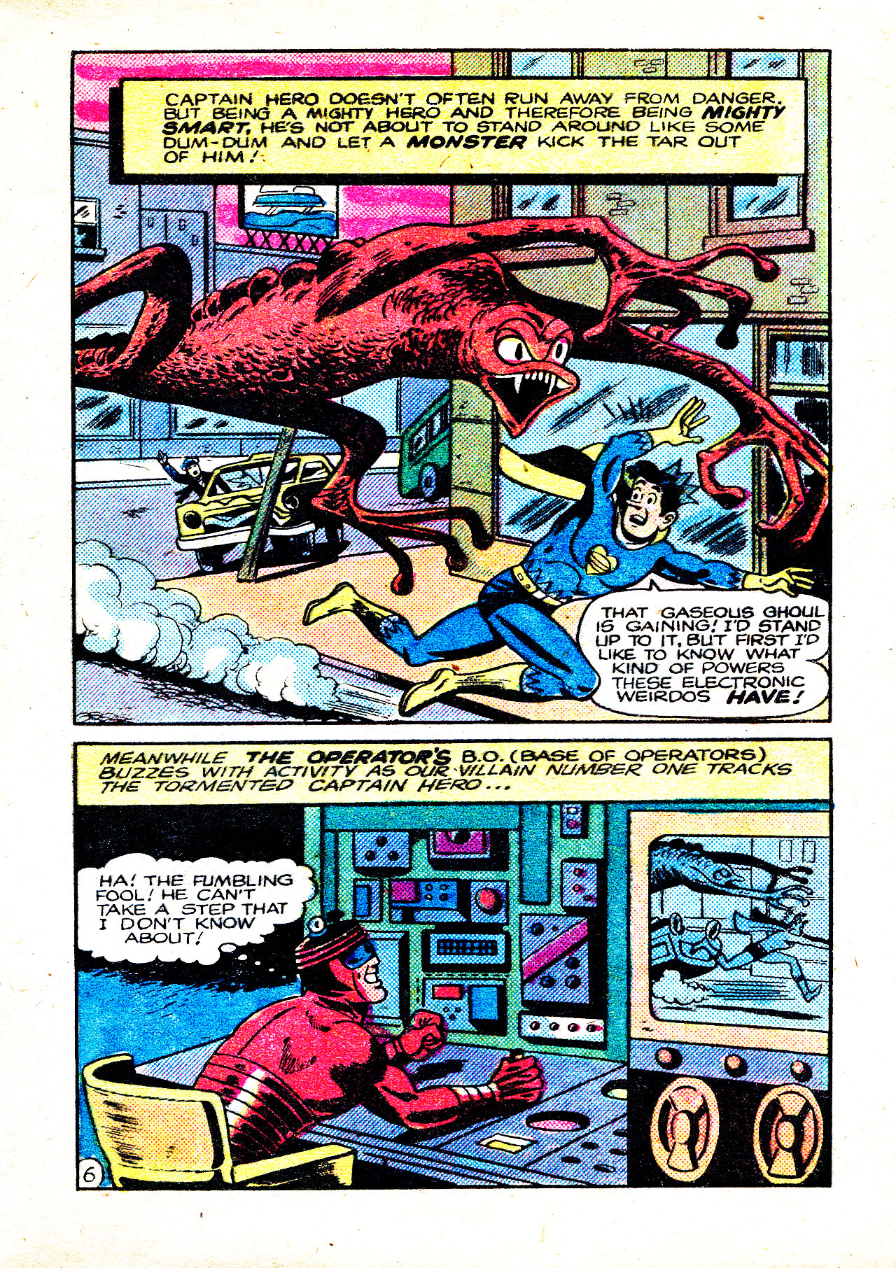 Read online Captain Hero Comics Digest Magazine comic -  Issue # TPB - 126