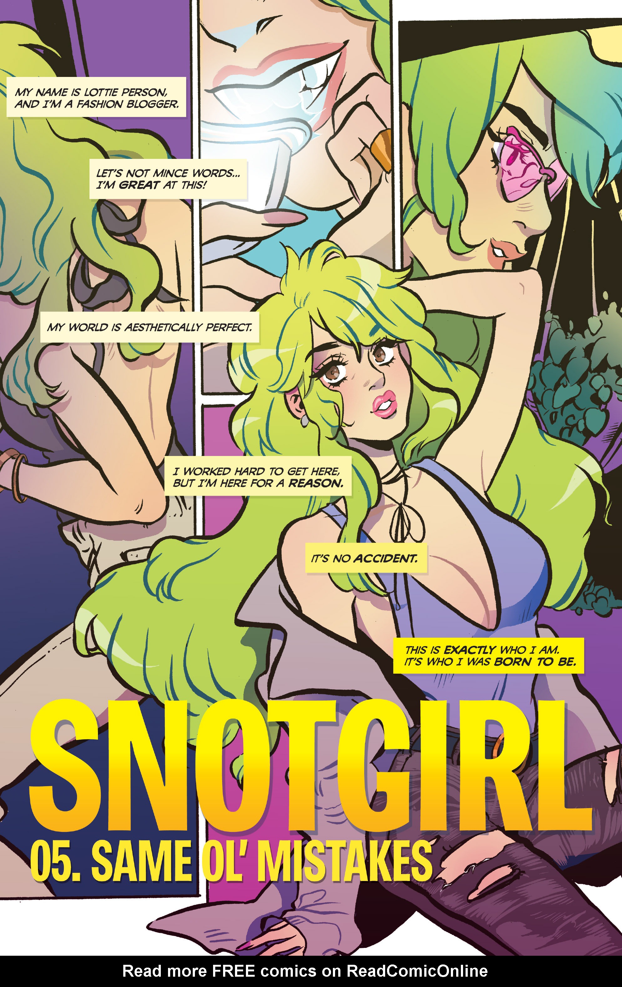 Read online Snotgirl comic -  Issue #5 - 3