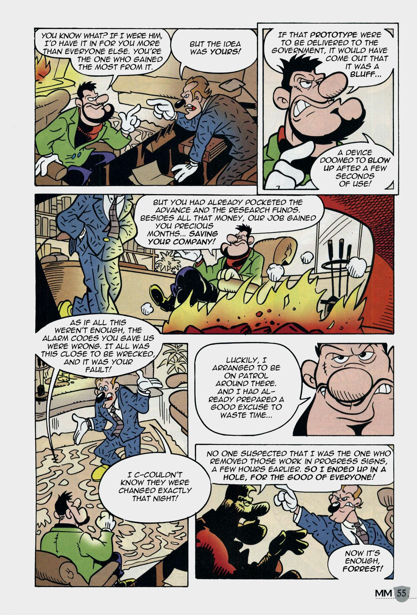 Read online Mickey Mouse Mystery Magazine comic -  Issue #1 - 55