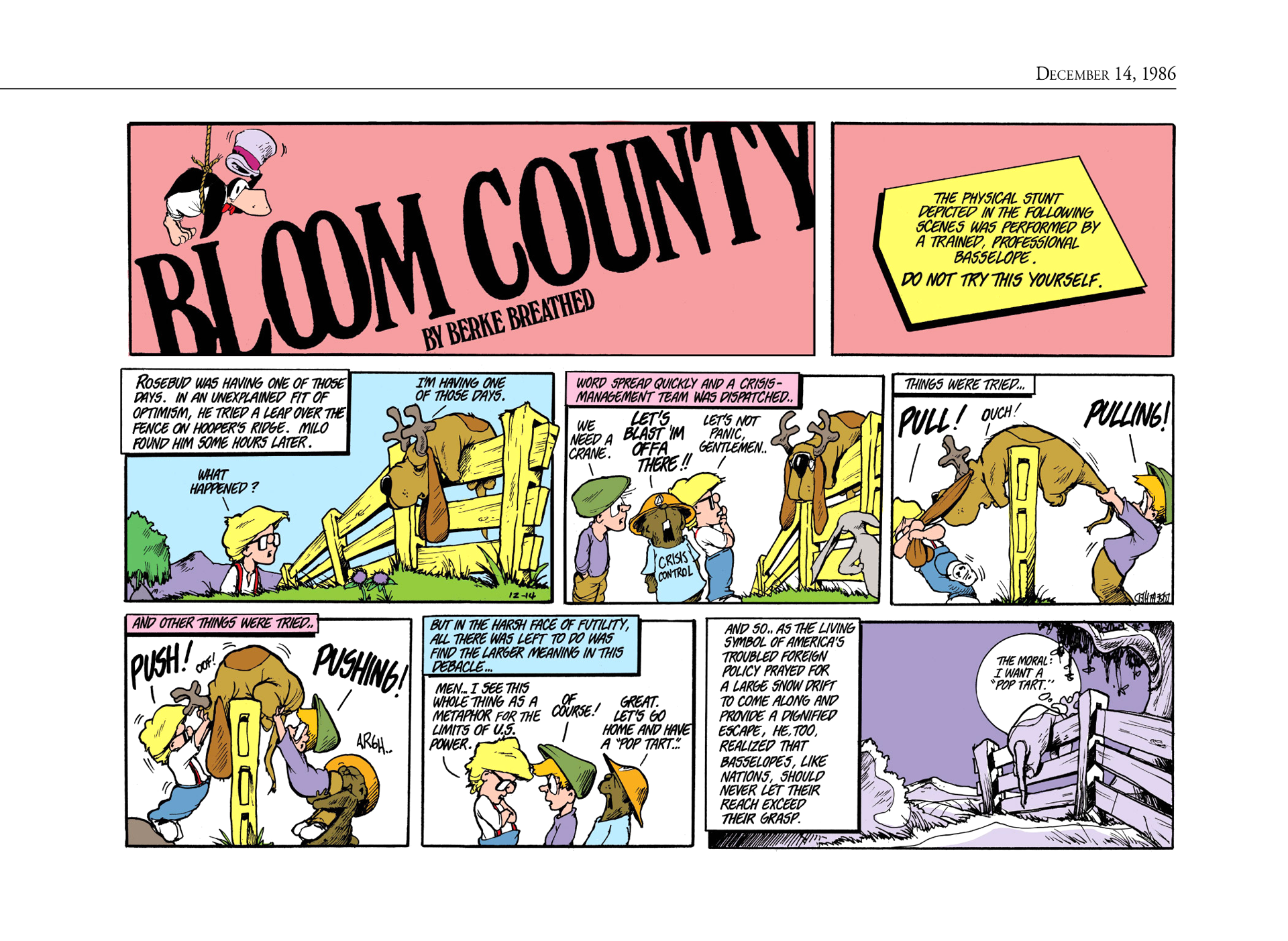 Read online The Bloom County Digital Library comic -  Issue # TPB 6 (Part 4) - 7