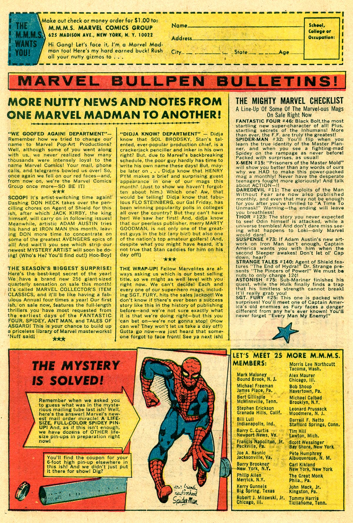 Read online The Avengers (1963) comic -  Issue #23 - 30