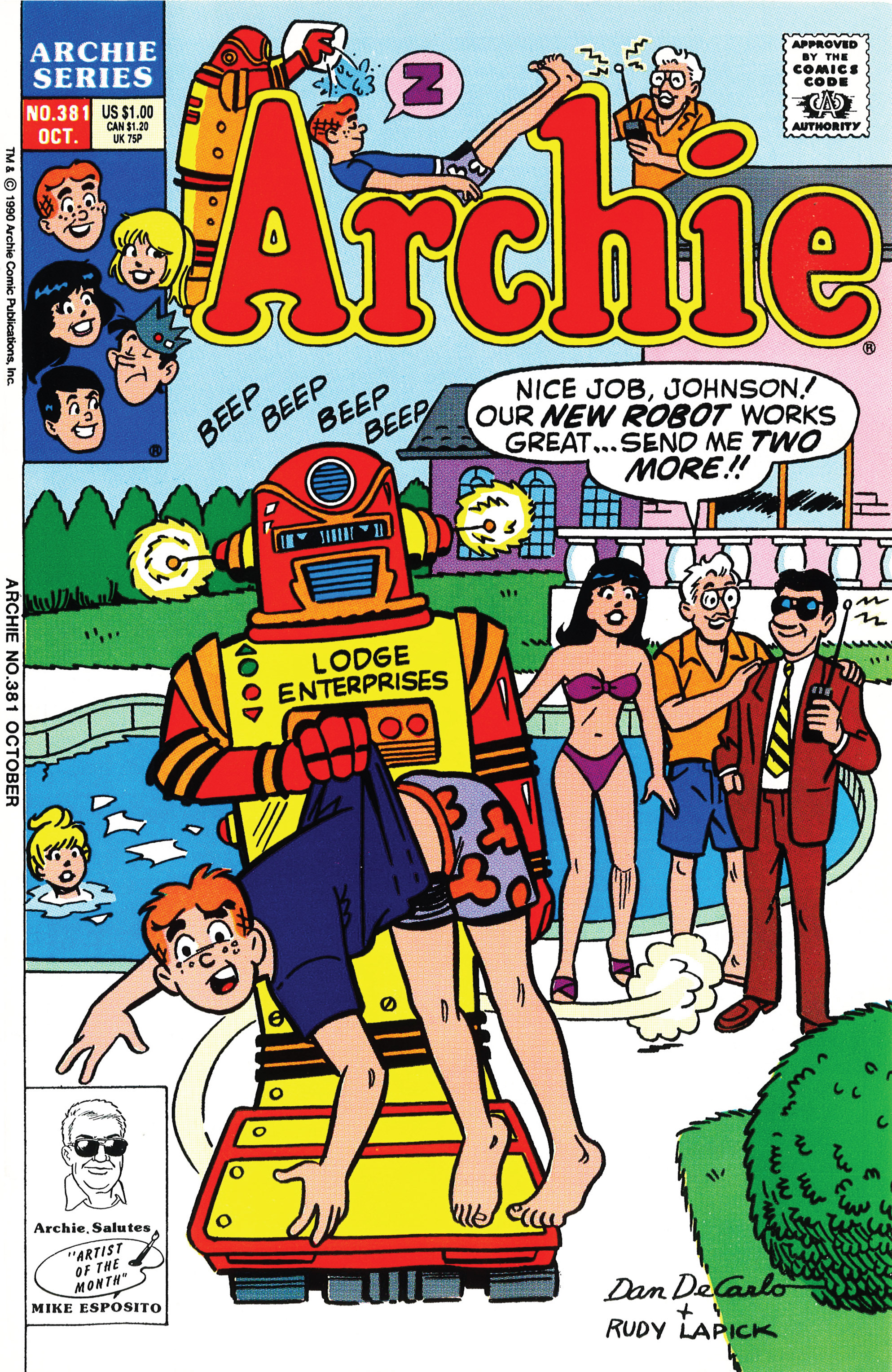 Read online Archie (1960) comic -  Issue #381 - 1