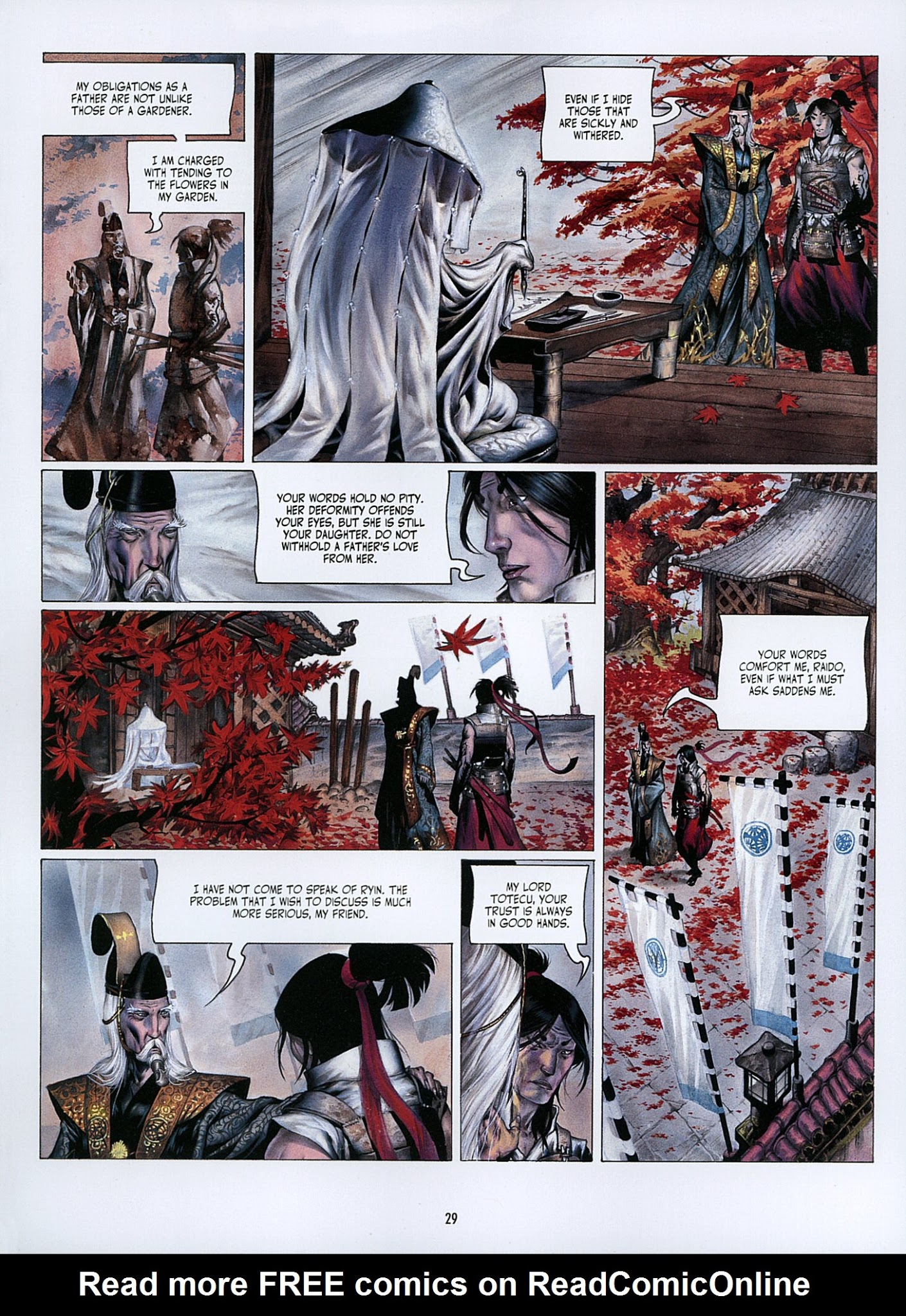 Read online Legend of the Scarlet Blades comic -  Issue # TPB - 30