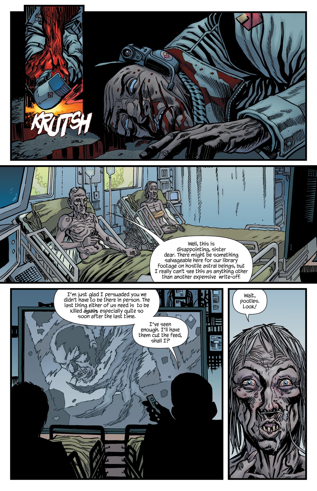 Read online Dept. of Monsterology: Sabbaticals comic -  Issue #3 - 7