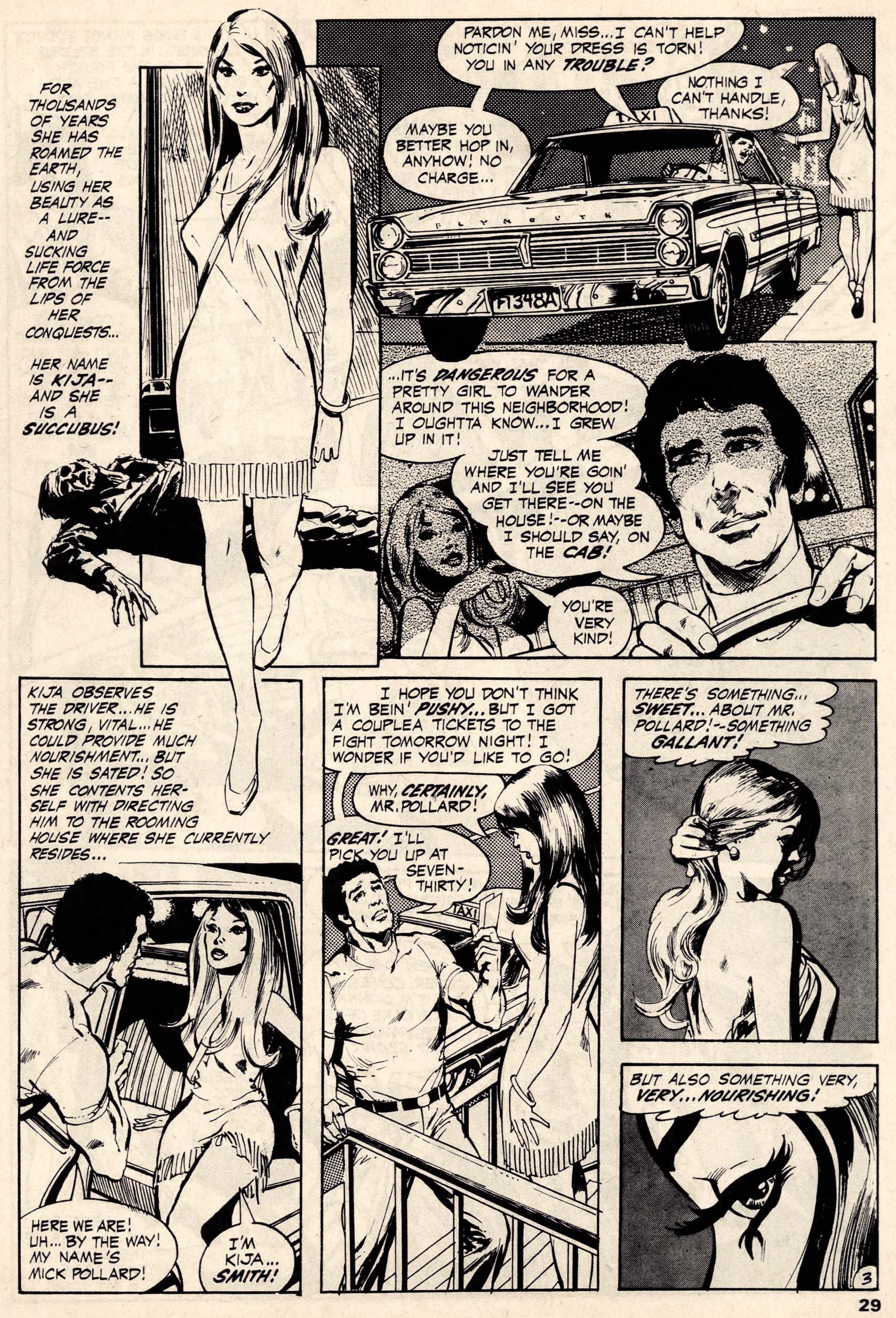 Read online Vampirella (1969) comic -  Issue #10 - 29