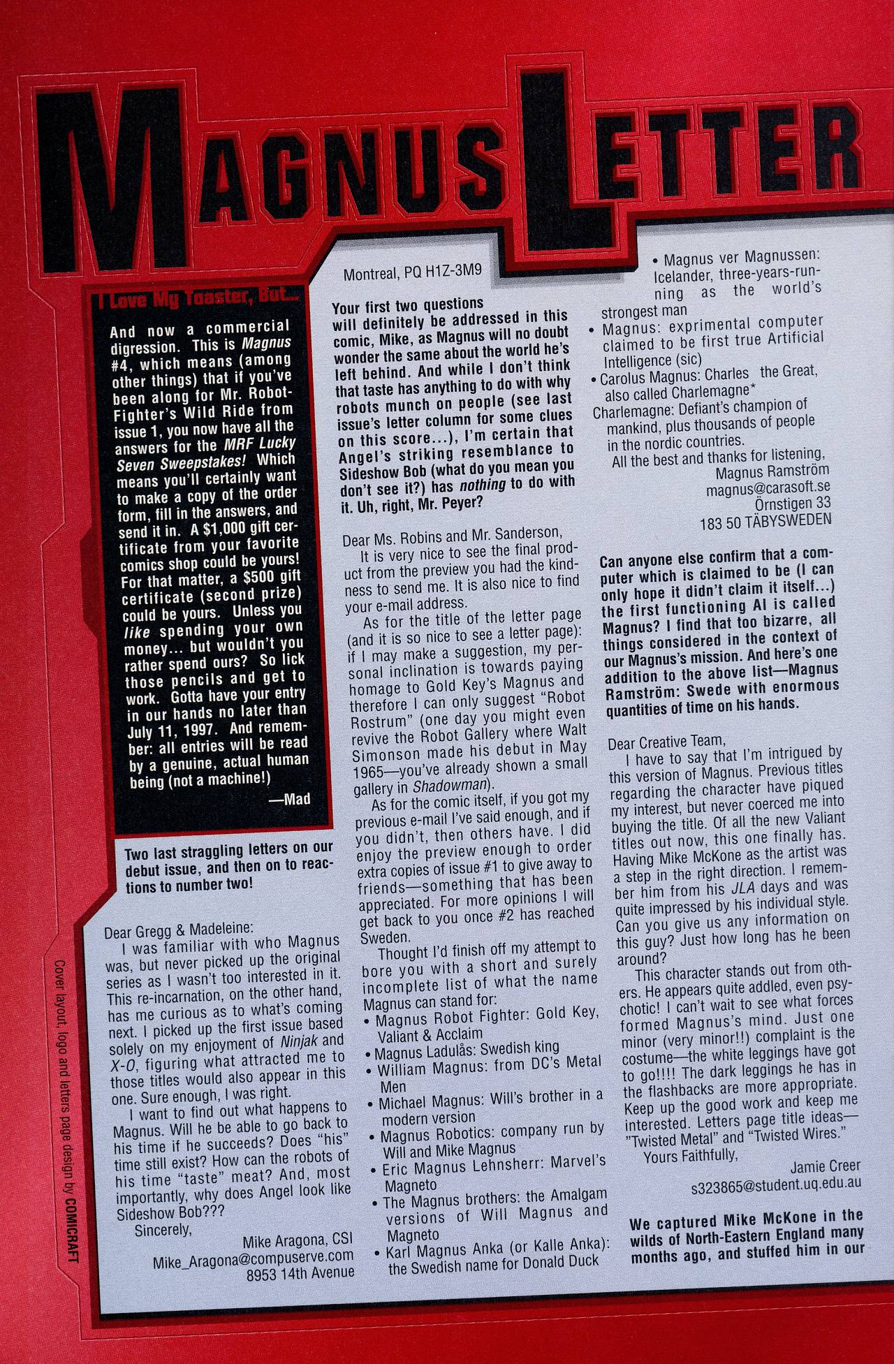 Read online Magnus Robot Fighter (1997) comic -  Issue #4 - 23