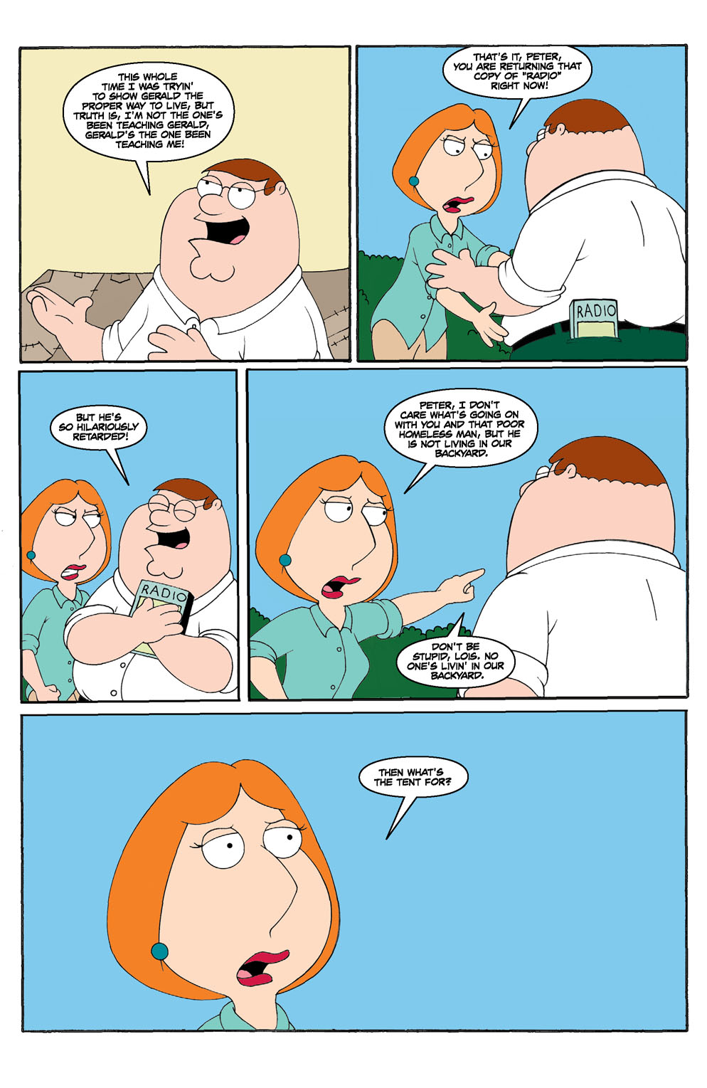 Read online Family Guy comic -  Issue #1 - 27