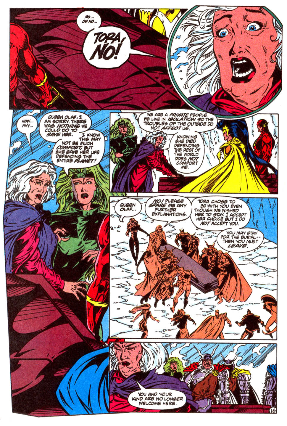 Read online Justice League America comic -  Issue #91 - 16