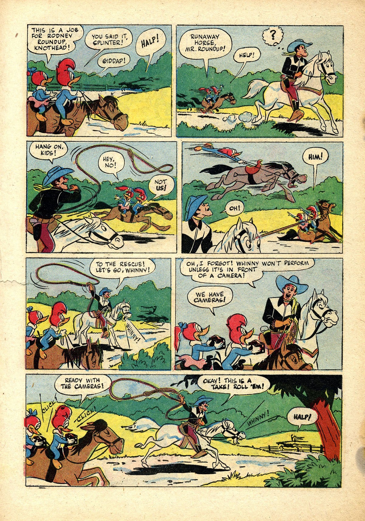 Read online Walter Lantz Woody Woodpecker (1952) comic -  Issue #22 - 10