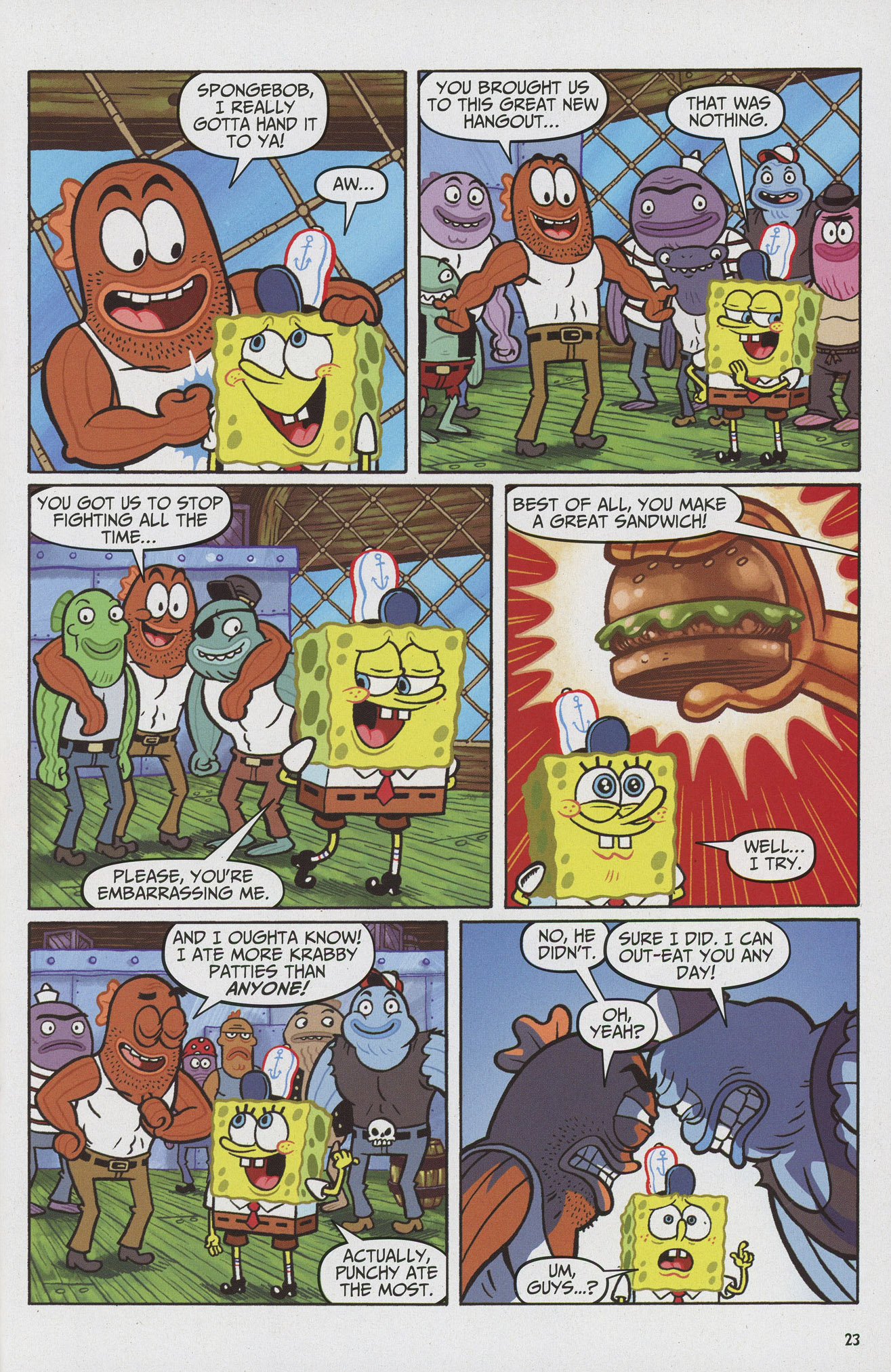 Read online SpongeBob Comics comic -  Issue #12 - 24
