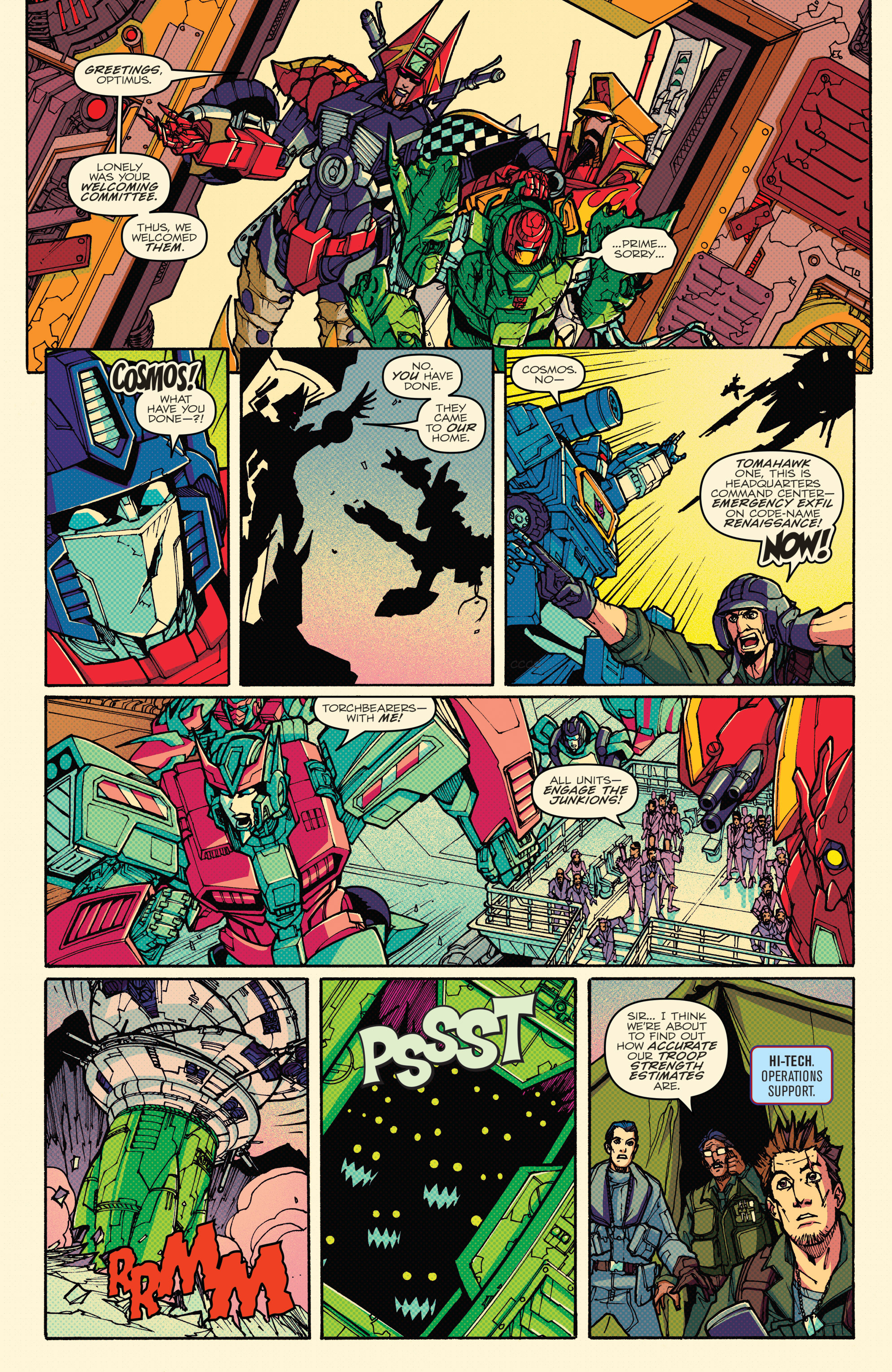 Read online Optimus Prime comic -  Issue #4 - 23