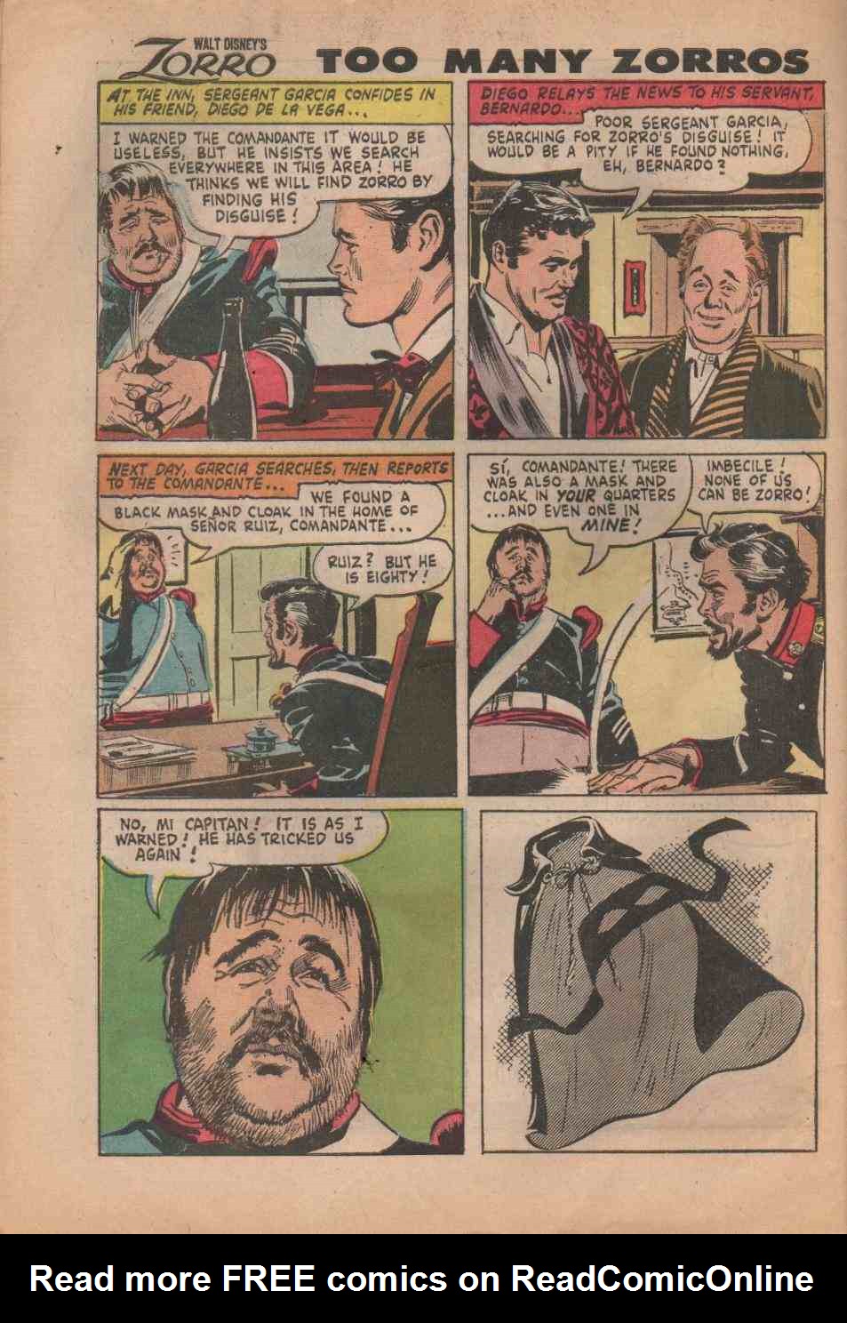 Read online Zorro (1966) comic -  Issue #6 - 34