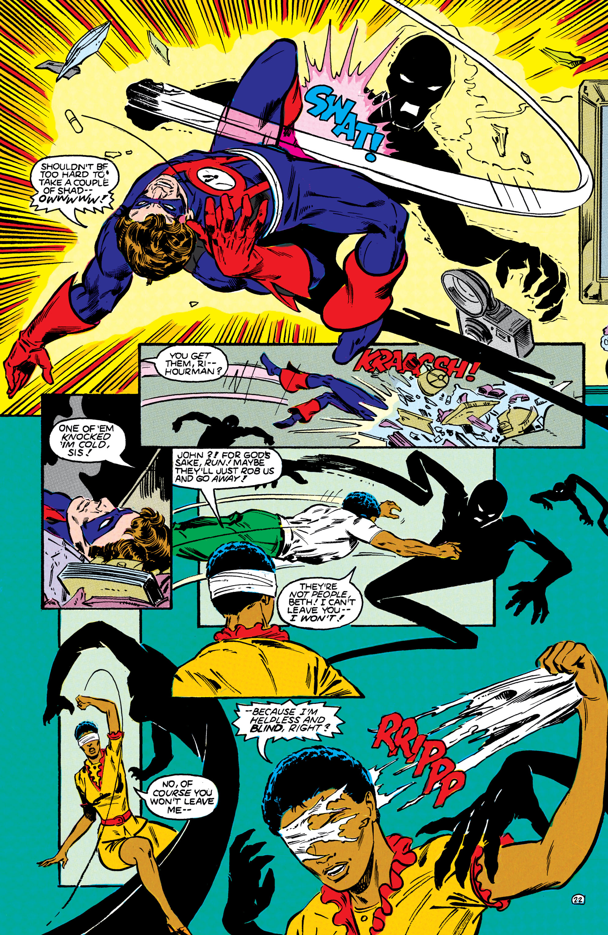 Read online Infinity Inc. (1984) comic -  Issue #21 - 23